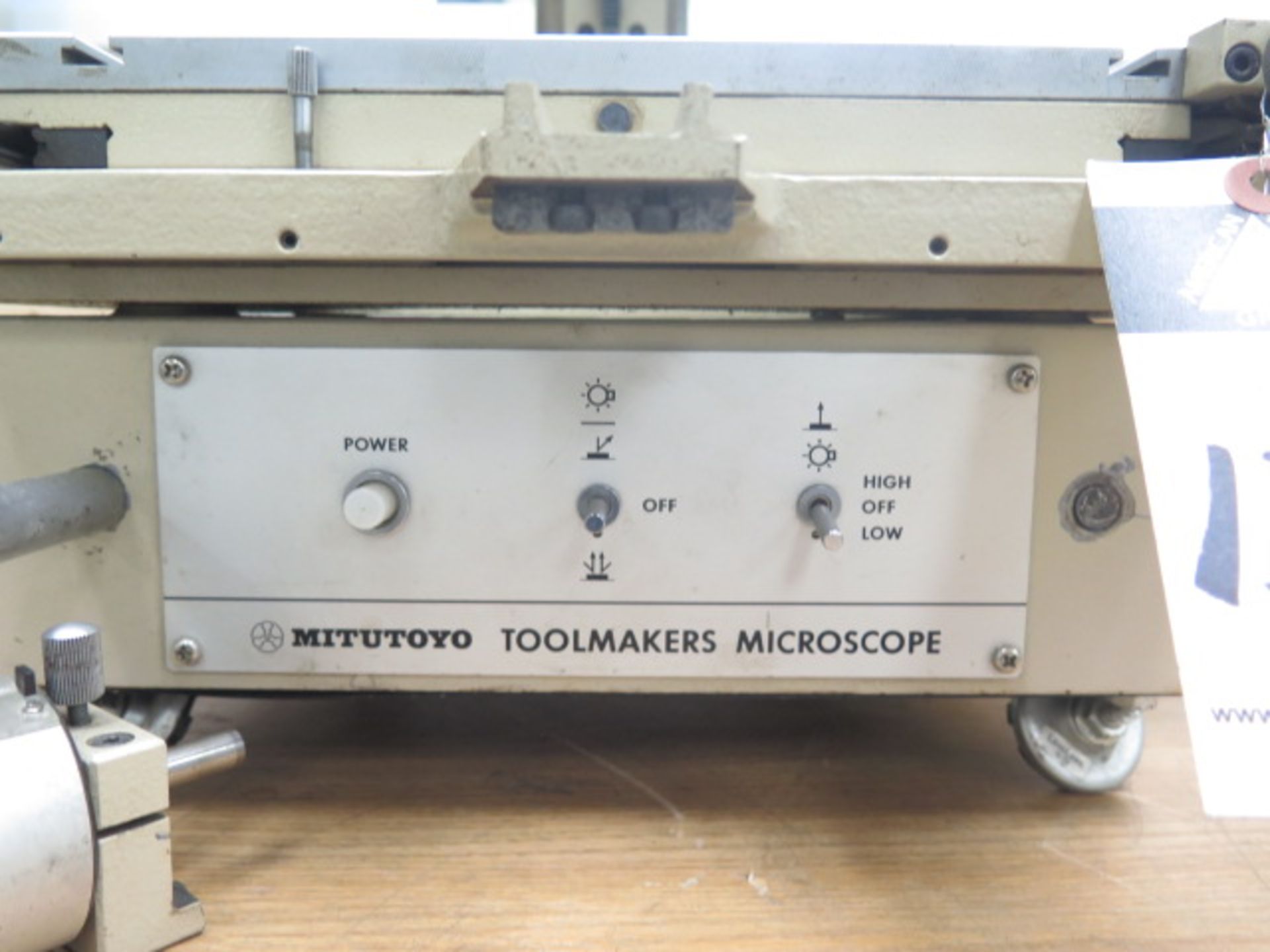 Mitutoyo TM201 Tool Makers Microscope s/n 50164 - Image 7 of 7