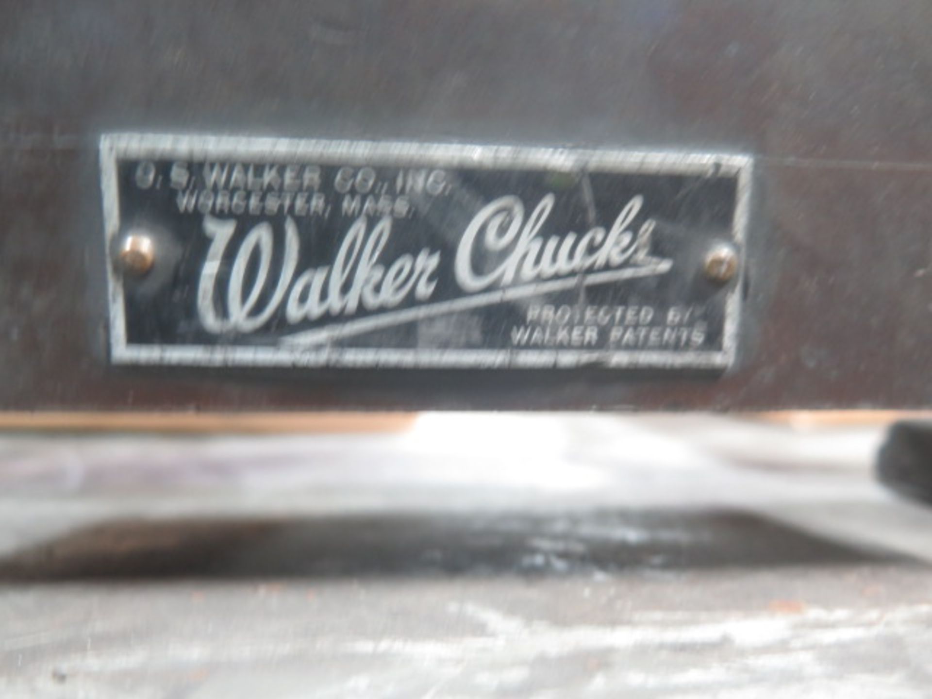 Walker 4" x 8" Tilting Magnetic Chuck - Image 3 of 3