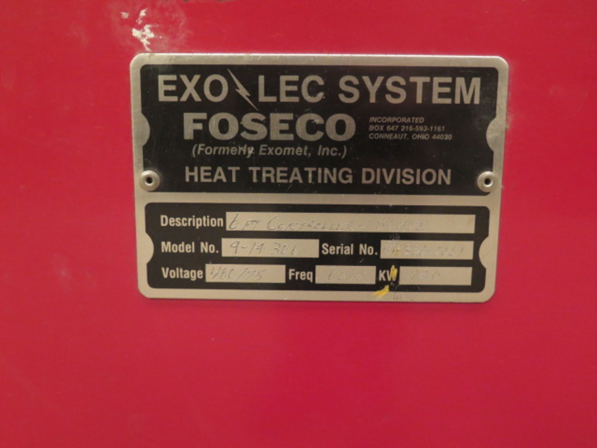 Fesco Heat Treat Division XLO/LEC System “6-Point Controller Slave” 120kW 6-Station Blanket Heater - Image 4 of 4