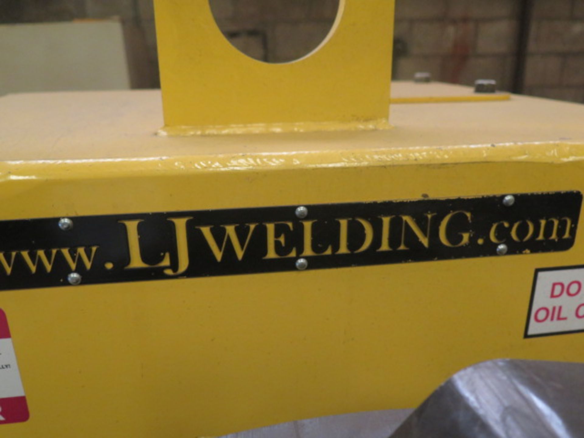 2015 L.J. Welding Automation mdl. 30P-200 Welding Positioner s/n 247 w/ 5400 Lb Cap @ 0”, 770 Lb @ - Image 9 of 10