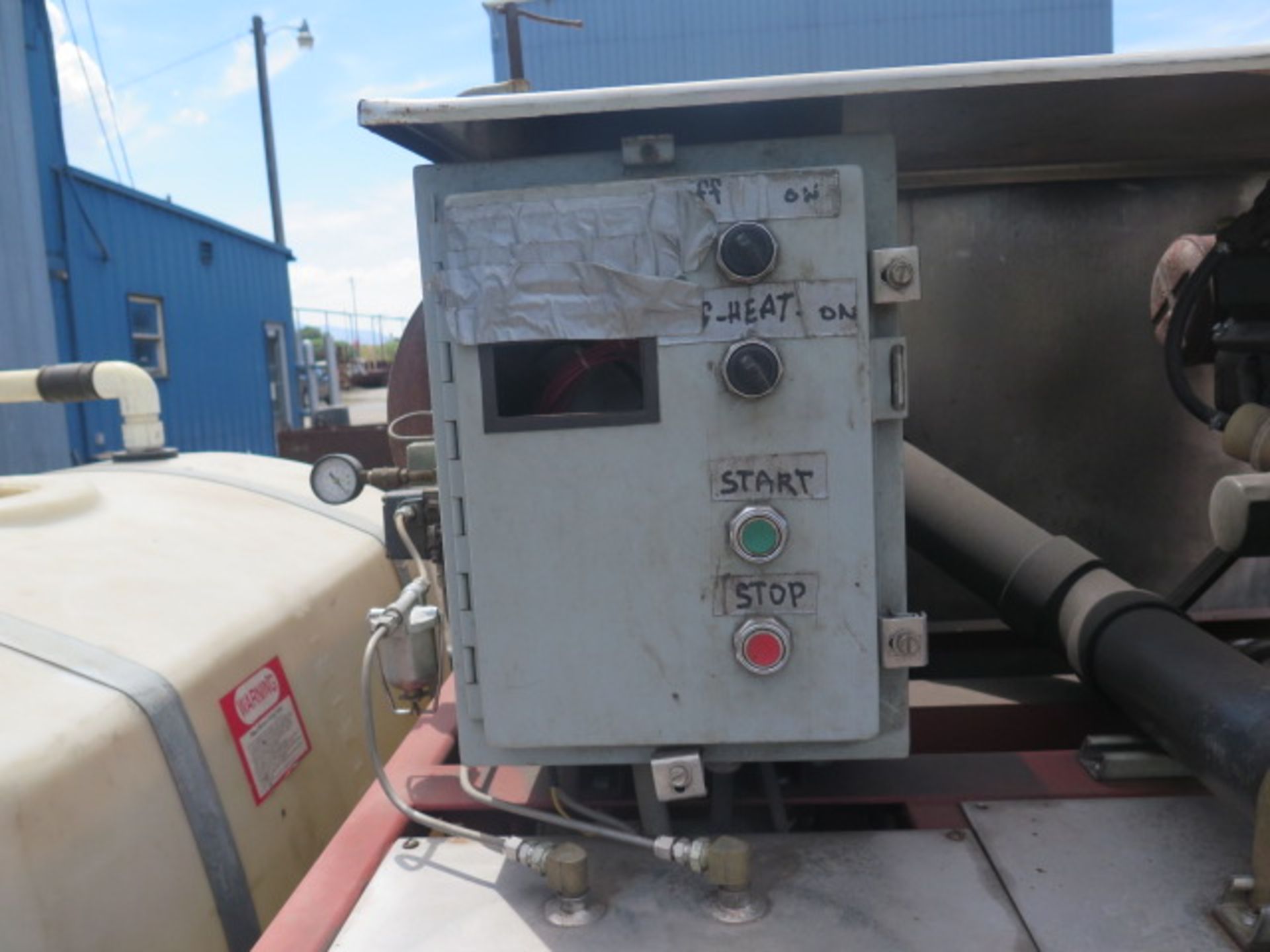 Hot Pressure Wash Trailer w/ Big-Tex 12’ Utility Tandem Trailer, Kohler 18Hp Gas Powered Pump, 180 - Image 9 of 11