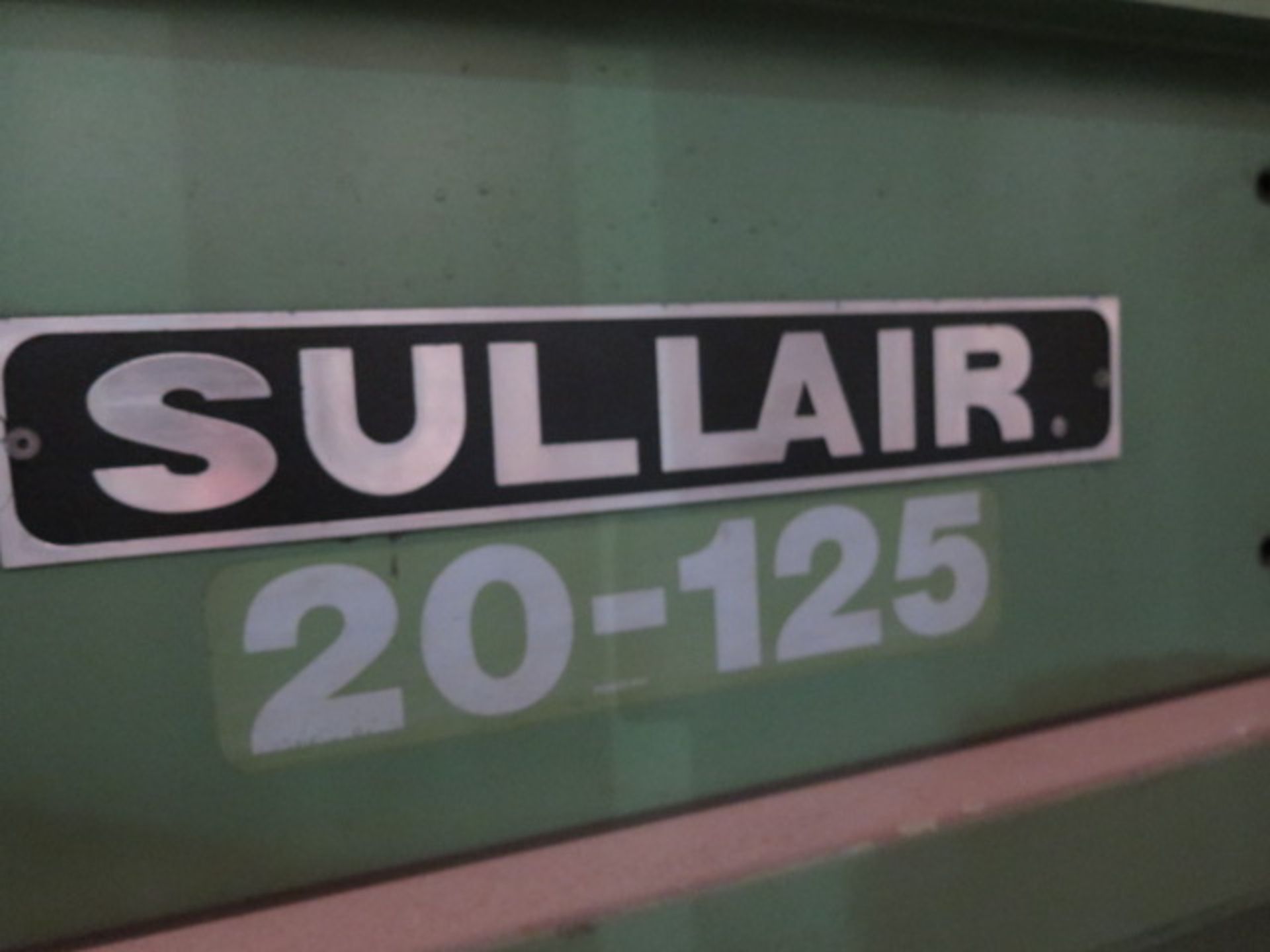 Sullair mdl. 20-125H 125Hp Rotary Screw Air Compressor s/n 003-93703 w/ 54,149 Hours - Image 5 of 6