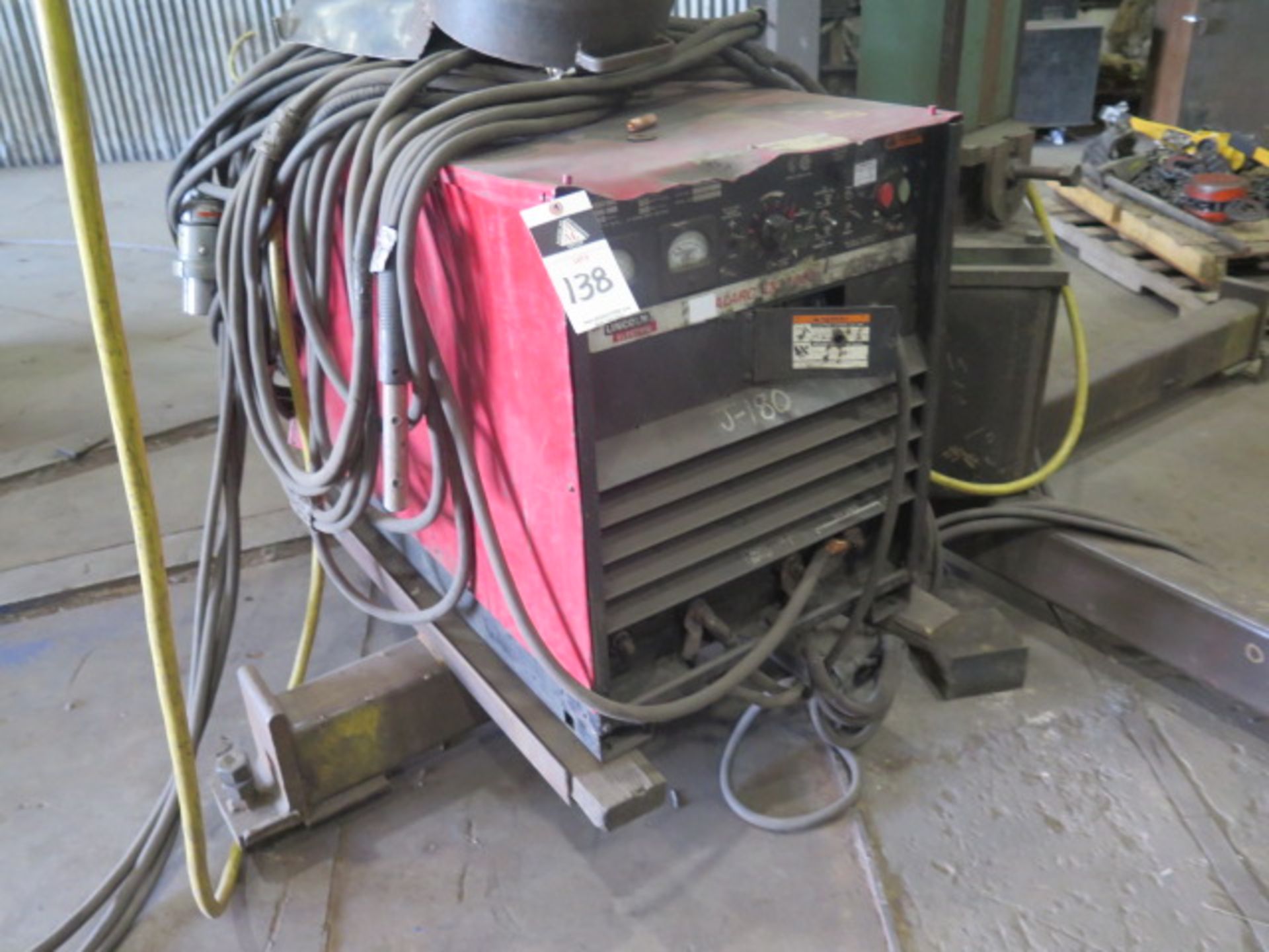 Pandjiris mdl. 8 x 8 MANIP 8’ x 8’ Welding Manipulator w/ Lincoln Idealarc DC-1000 CV-CC-DC Arc - Image 6 of 8