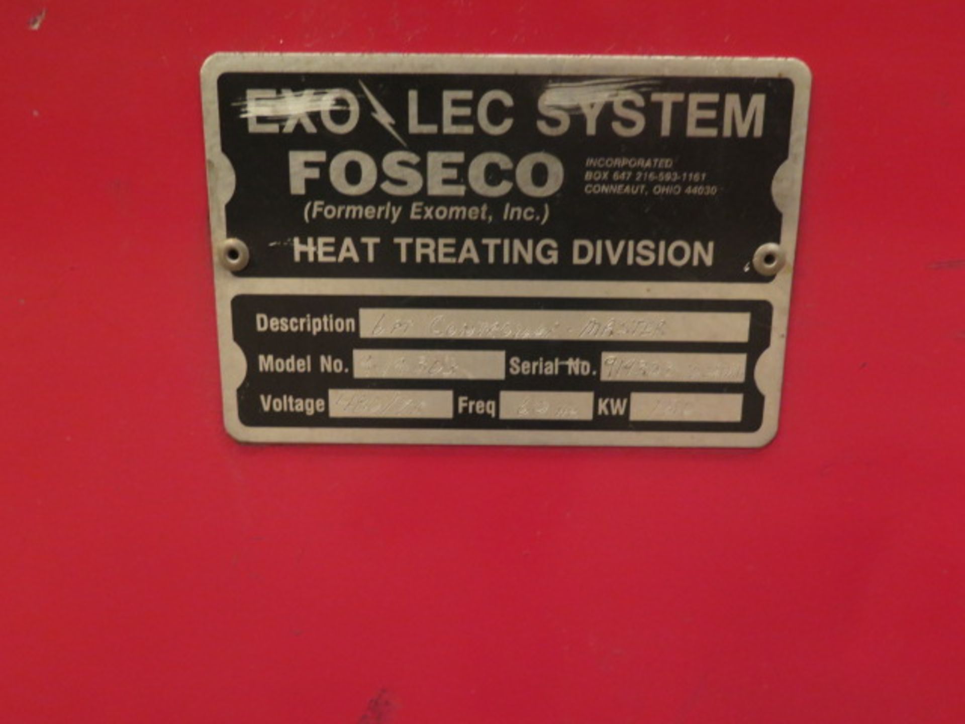 Fesco Heat Treat Division XLO/LEC System “6-Point Controller Slave” 120kW 6-Station Blanket Heater - Image 4 of 4