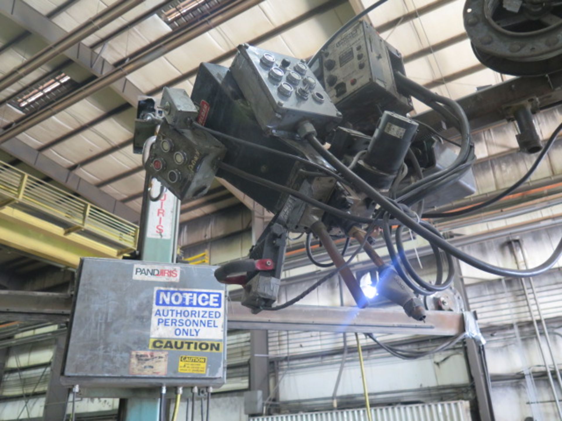 Ransome mdl. 12-12 12' x 12' Welding Manipulator s/n 5210594 w/ Lincoln Idealarc DC-1000 CV-CC-DC - Image 4 of 8