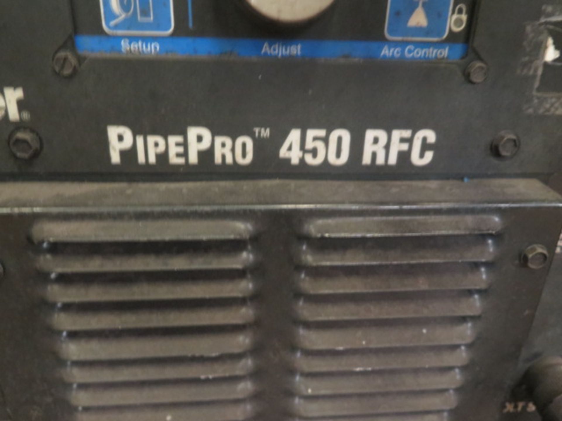 Miller Pipe Pro 450 RFC Arc Welding Power Source s/n LH330254G w/ Miller Pipe Pro DX Wire Feeder - Image 6 of 6