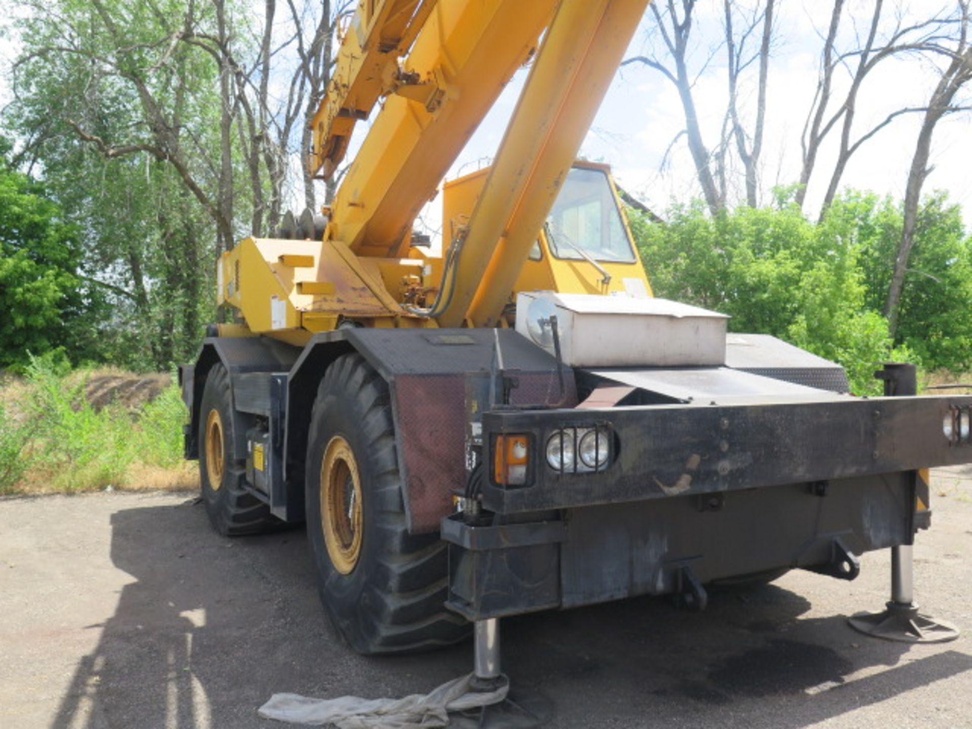 1997 Tadano TR-500E 55 Ton Cap Rough Terrain Crain w/ 112’ Boom Reach, 56’ Jib Reach, Hydraulic - Image 5 of 18