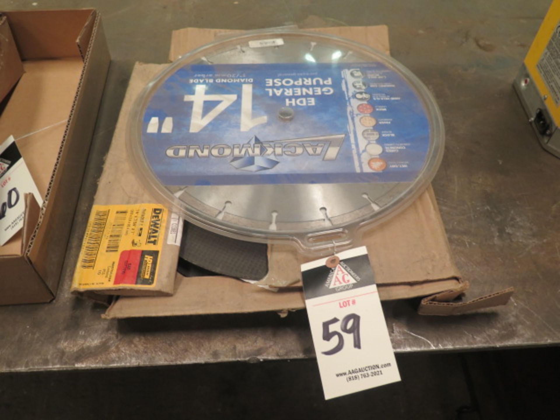 14" Diamond Cutoff Wheel and Abrasive Wheels