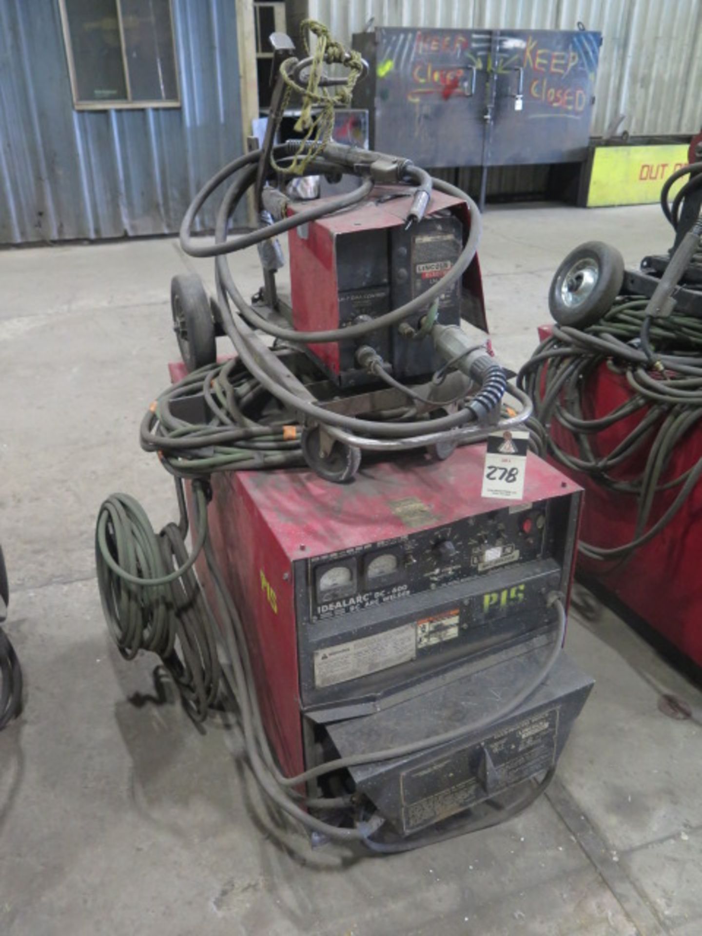 Lincoln Idealarc DC-600 CV-CC DC Arc Welding Power Source w/ Lincoln Multi-Process Switch, Lincoln