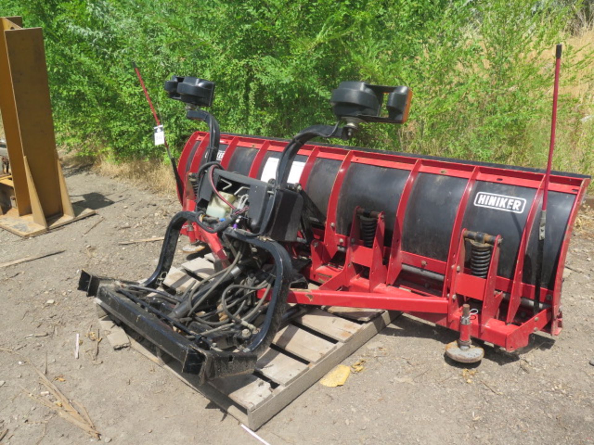 Hinkler Snow Plow Attachment w/ Double Cutter, Back Plow Capability - Image 2 of 5