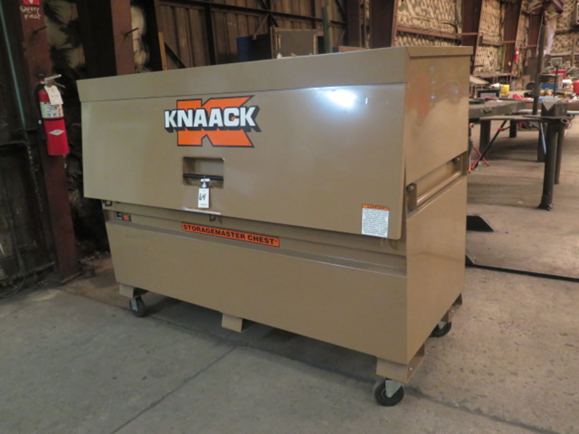 Knaack 90 "Storage Master Chest" Job Box w/ Misc Tools - Image 2 of 6