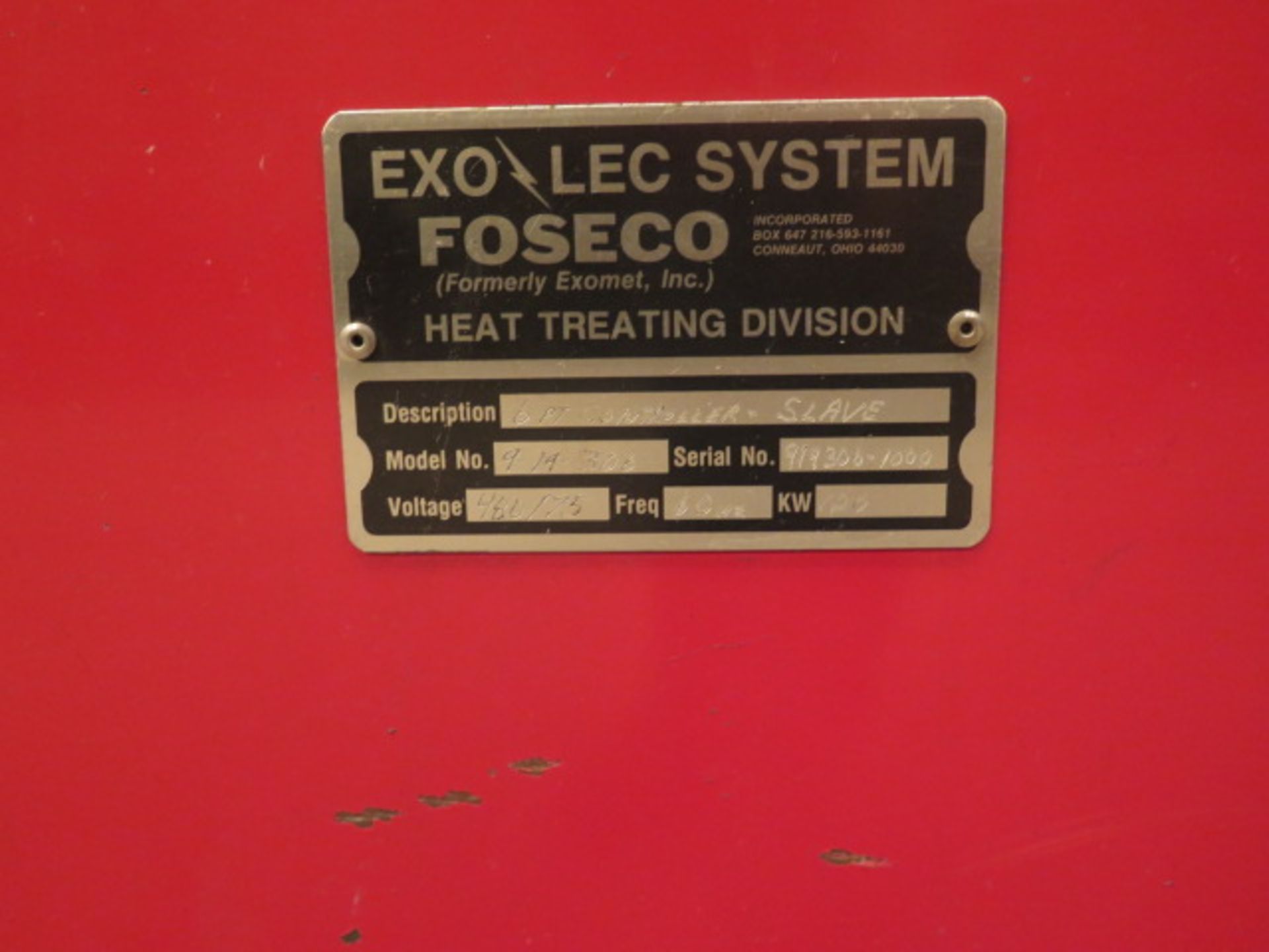 Fesco Heat Treat Division XLO/LEC System “6-Point Controller Slave” 120kW 6-Station Blanket Heater - Image 4 of 4