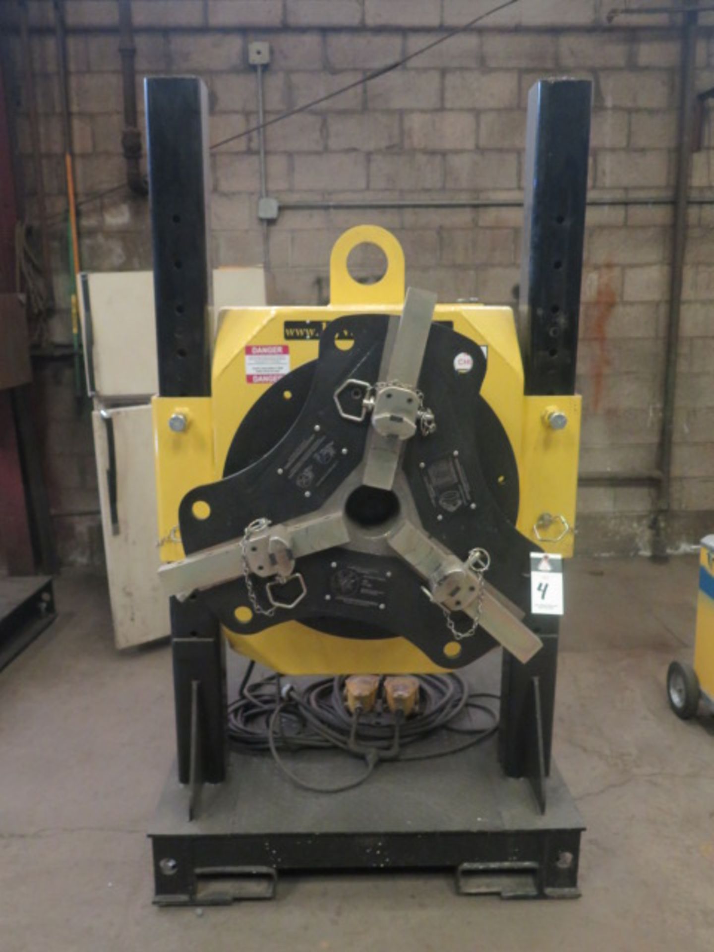 2015 L.J. Welding Automation mdl. 30P-200 Welding Positioner s/n 247 w/ 5400 Lb Cap @ 0”, 770 Lb @