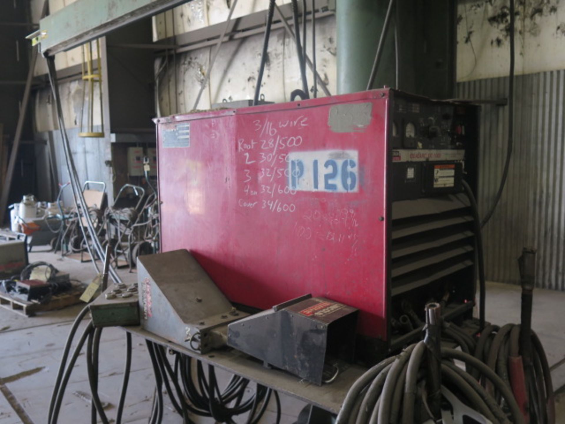 Ransome mdl. 12-12 12' x 12' Welding Manipulator s/n 5210594 w/ Lincoln Idealarc DC-1000 CV-CC-DC - Image 6 of 8