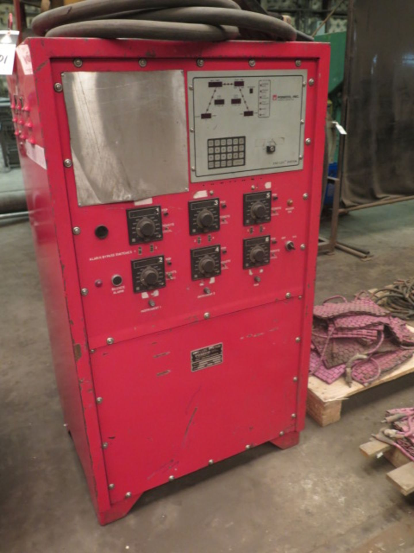 Fesco Heat Treat Division XLO/LEC System “6-Point Controller Slave” 120kW 6-Station Blanket Heater