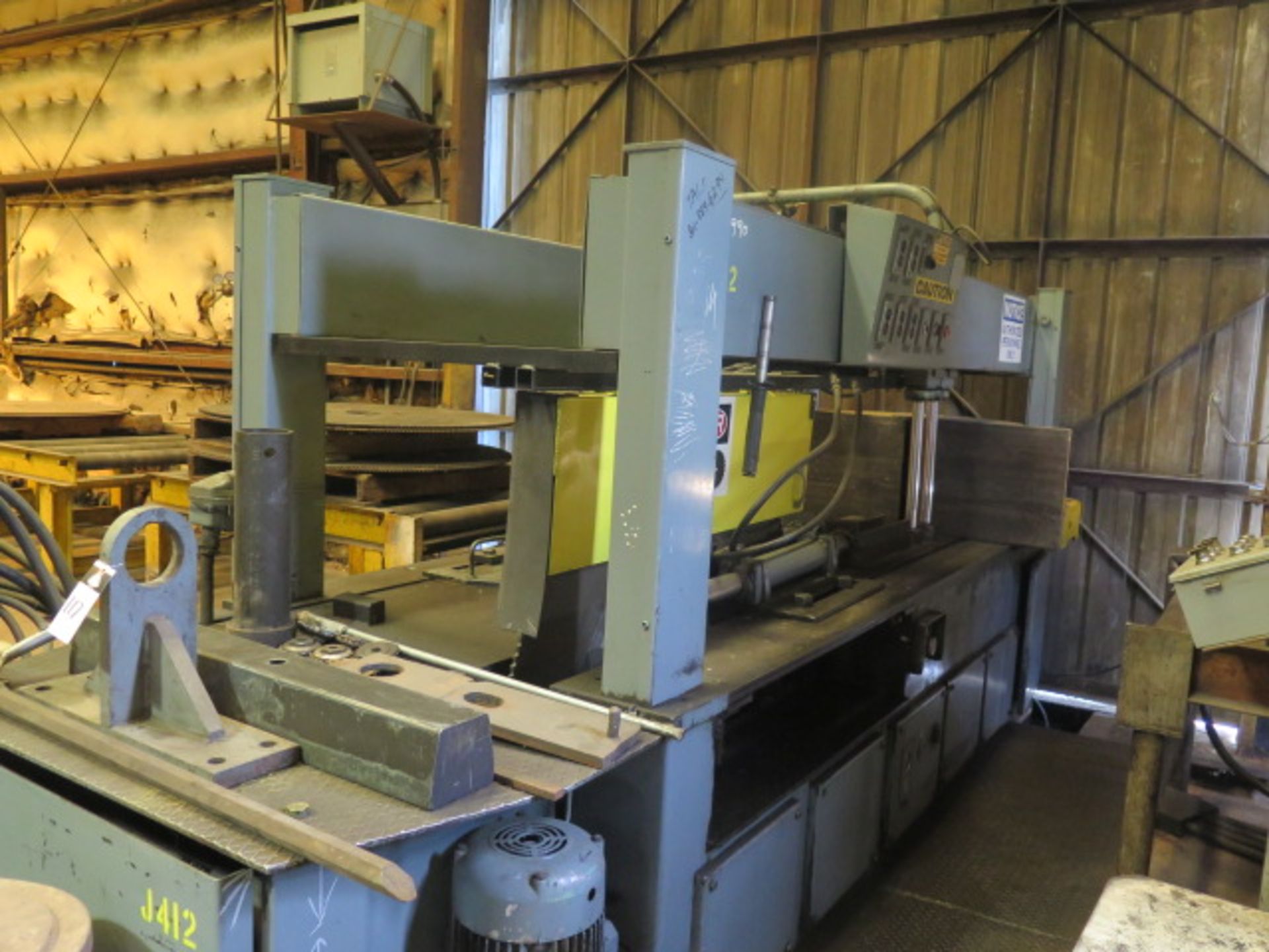 Trennjaeger mdl. LKH 420/1000 Hydraulic Miter Cold Beam Saw w/ 20” Height Cap, 56” Saw Blade,