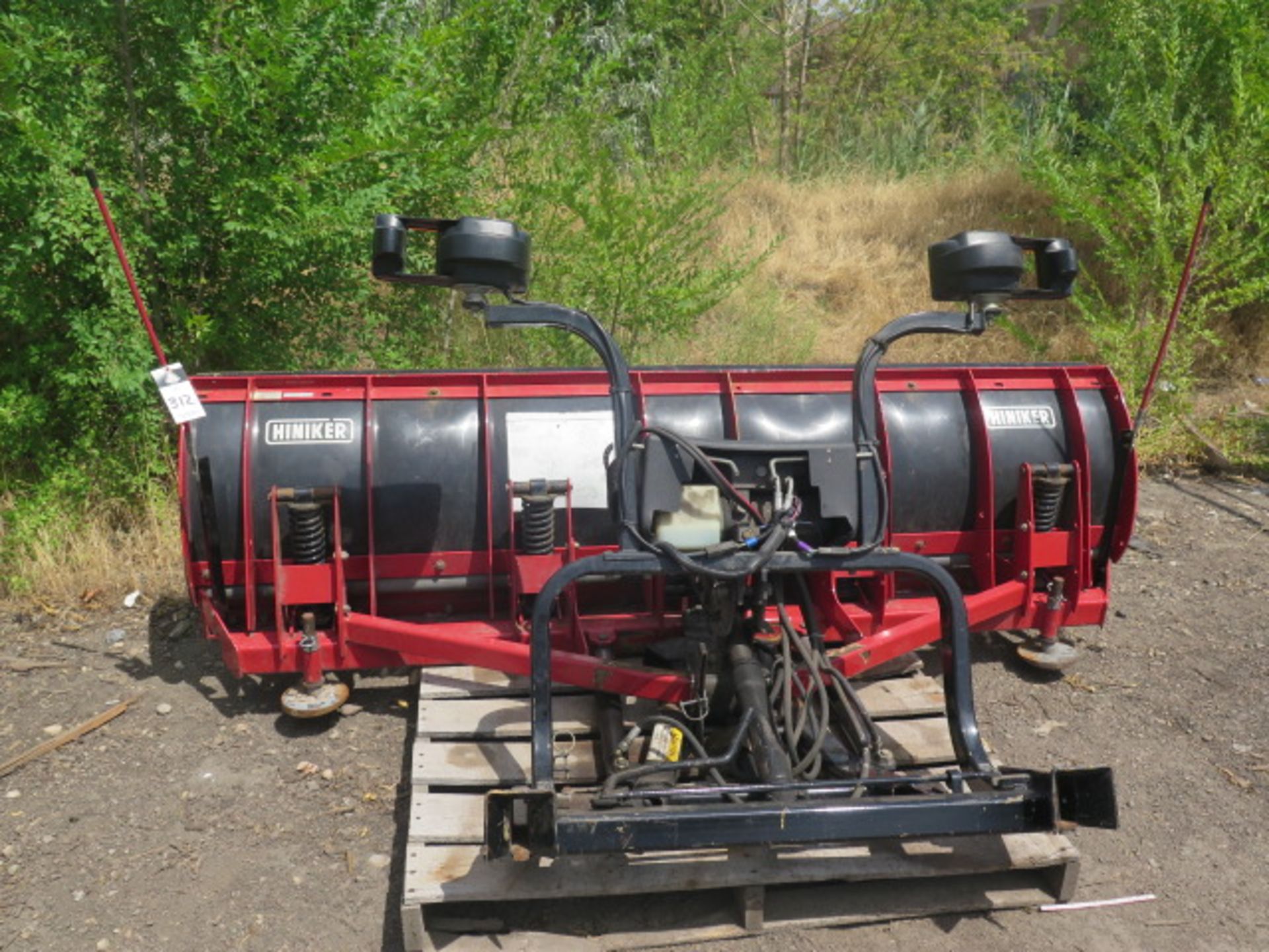 Hinkler Snow Plow Attachment w/ Double Cutter, Back Plow Capability