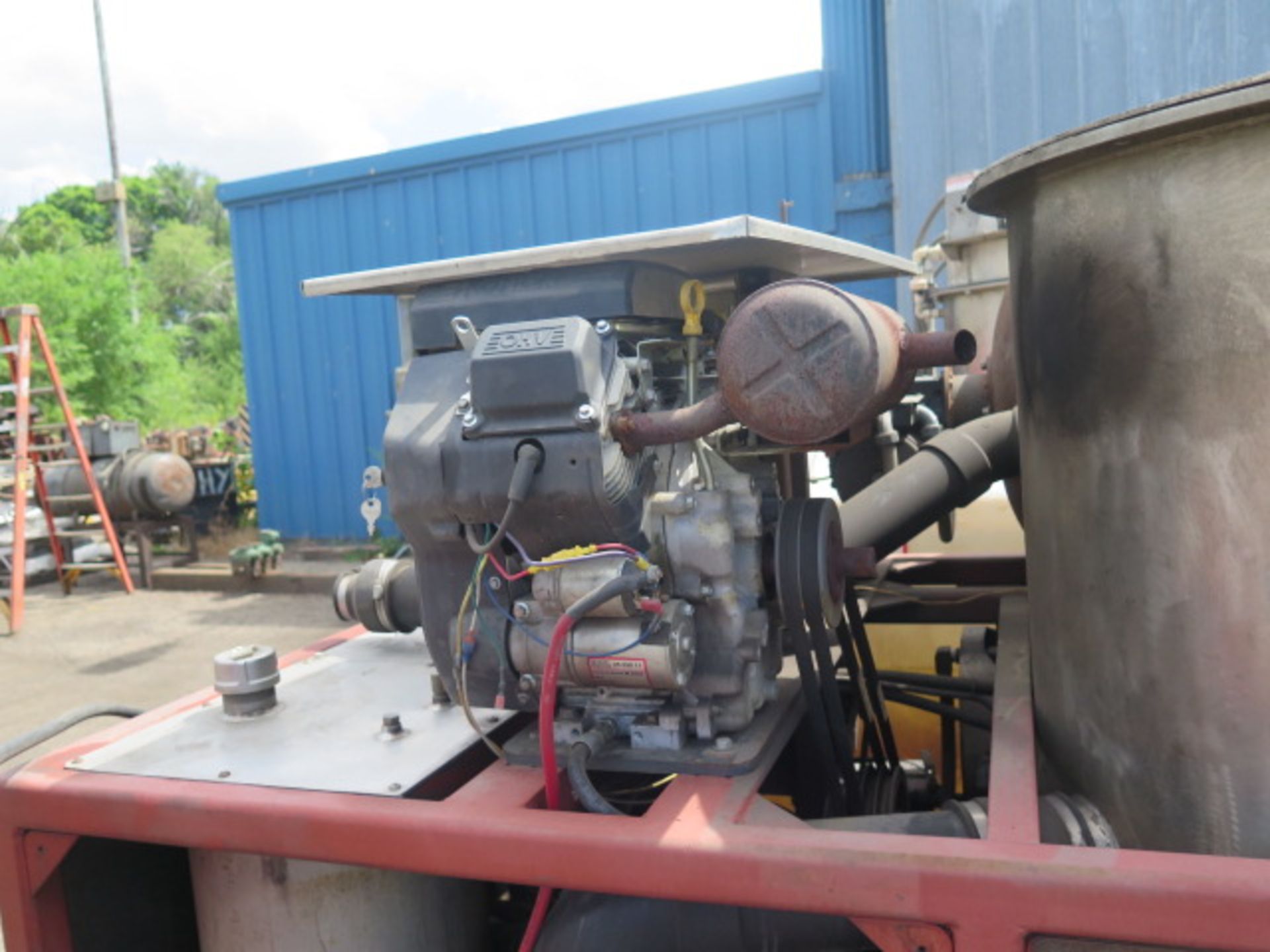 Hot Pressure Wash Trailer w/ Big-Tex 12’ Utility Tandem Trailer, Kohler 18Hp Gas Powered Pump, 180 - Image 6 of 11