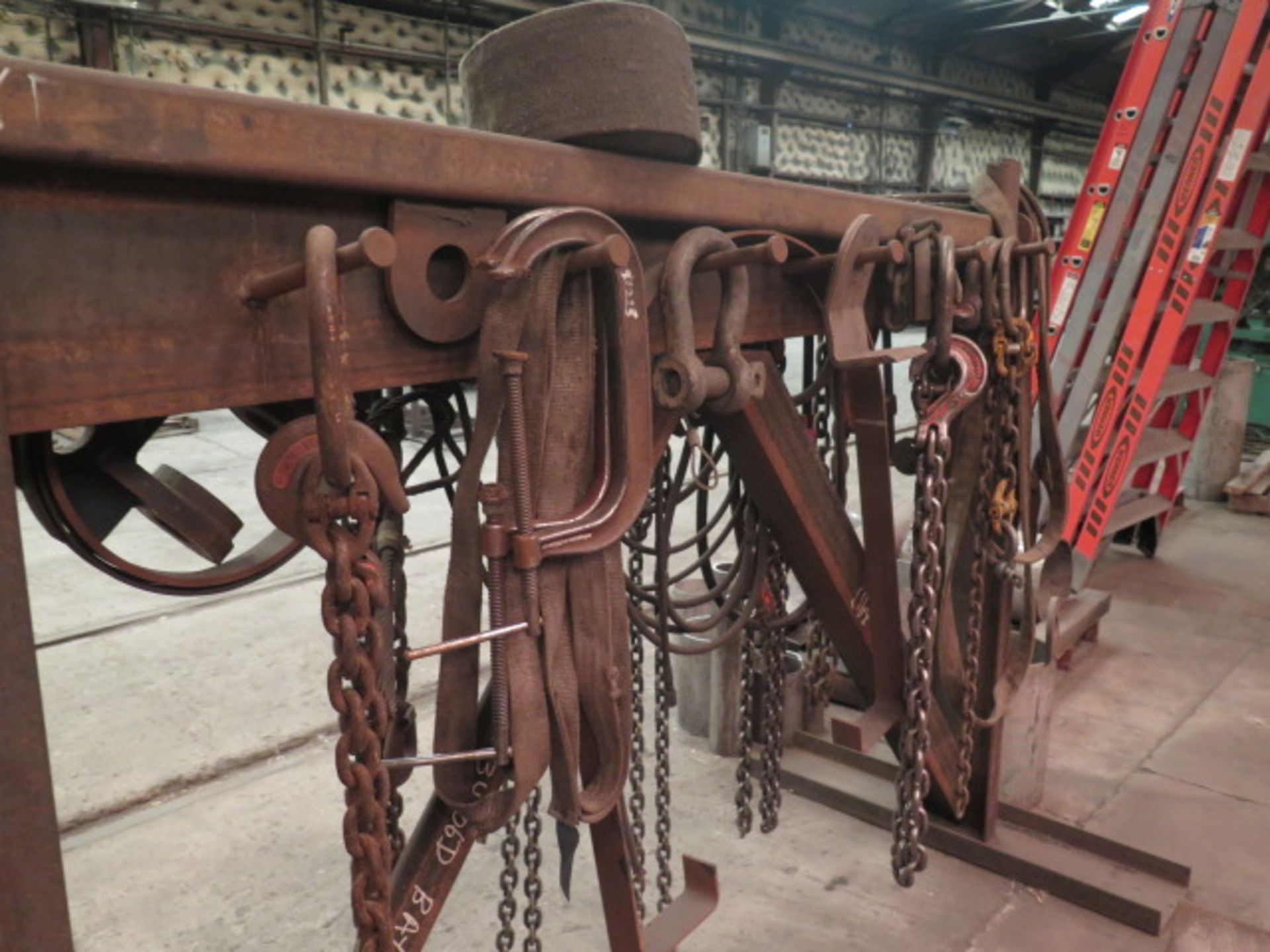 Chain Slings and Rack - Image 3 of 3