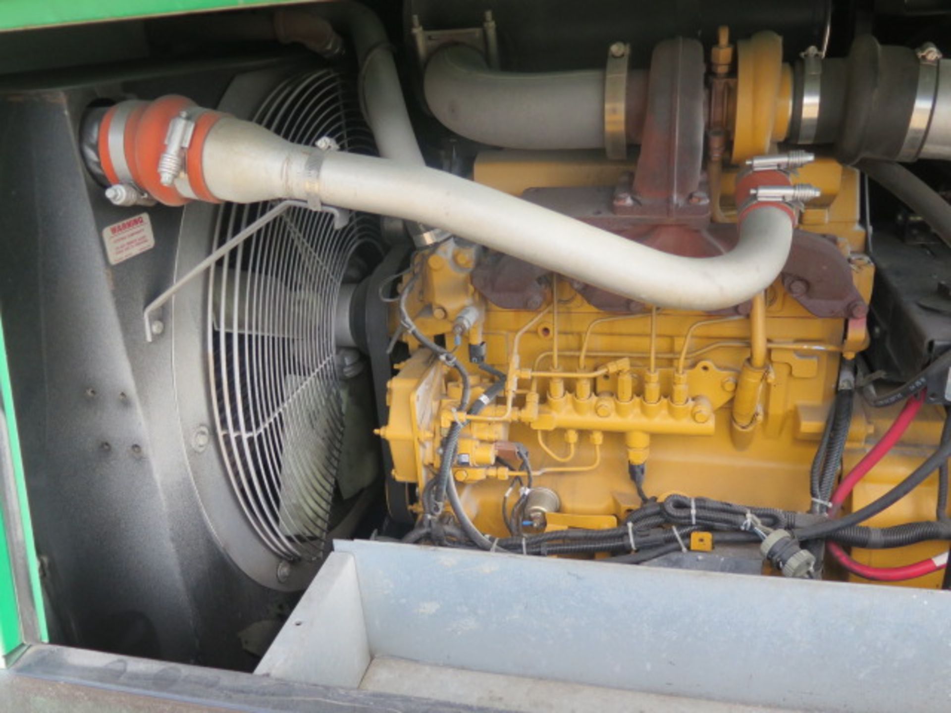 Sullivan Palatek mdl. D375PDXJBSB 150 PSI Towable Air Compressor w/ John Deer 4-Cylinder Diesel - Image 4 of 10