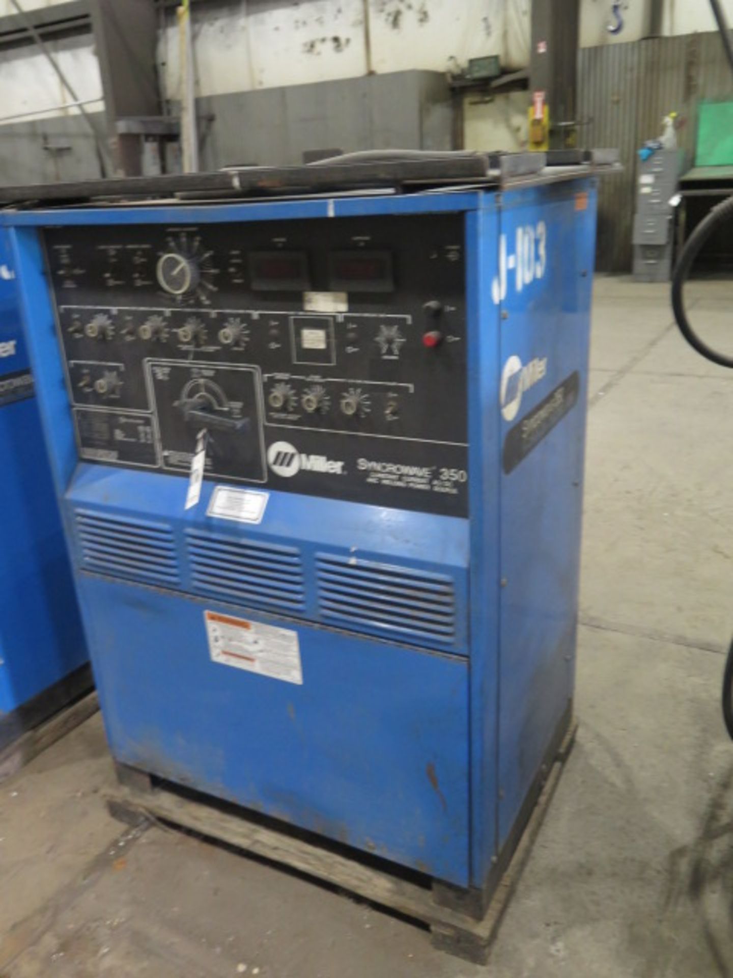 Miller Squarewave 350 CC-AC/DC Arc Welding Power Source s/n KC255304 - Image 3 of 5