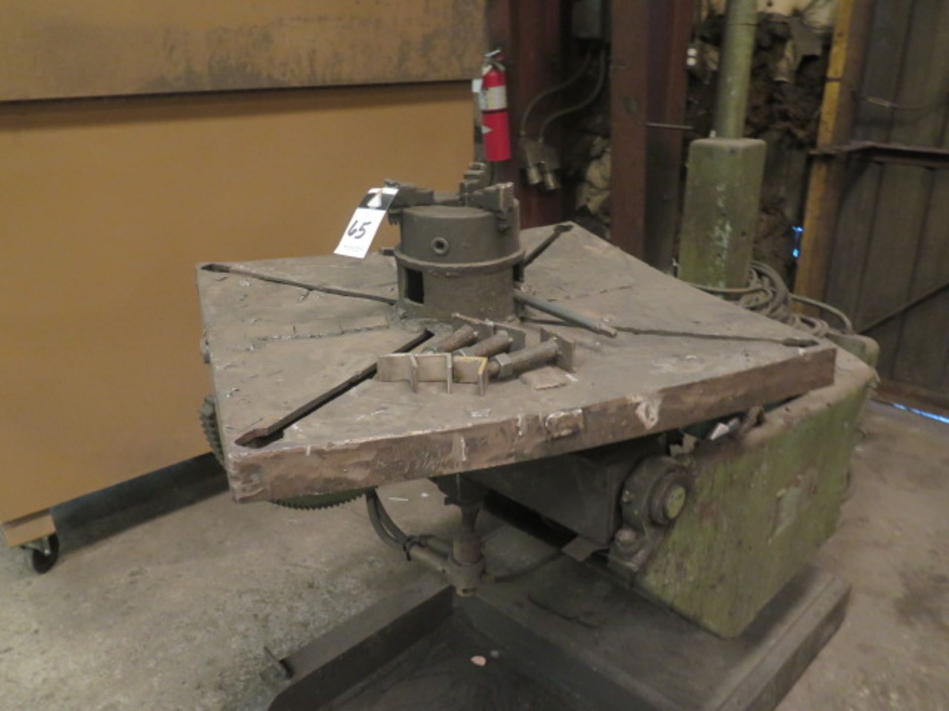 Unique UPC25 2500 Lb Cap Welding Positioner w/ 34” x 34” Table - Image 2 of 7