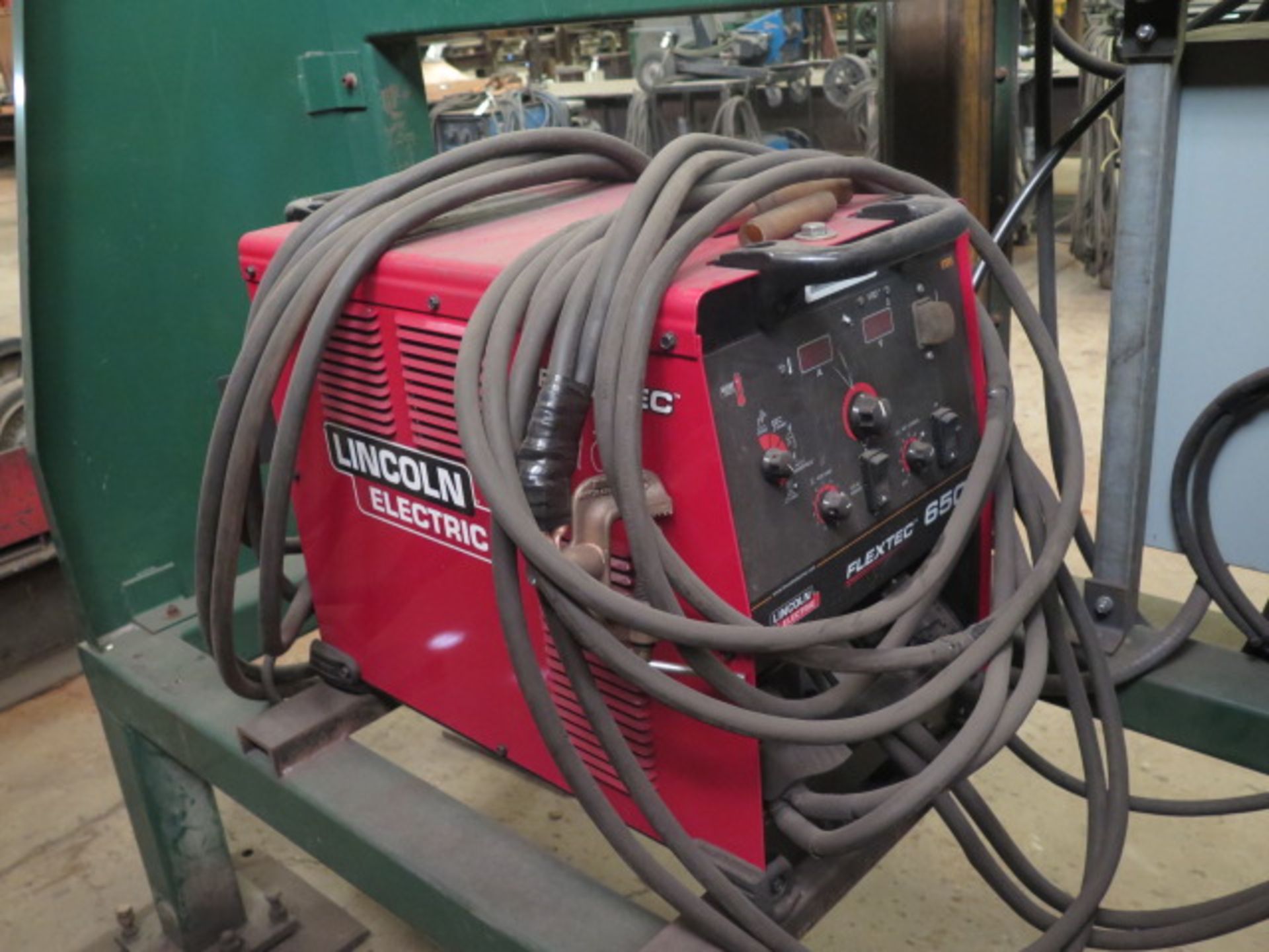 60” H x 18” Linear Welding Manipulator w/ Lincoln Flextec 650 Arc Welding Power Source, Lincoln NA- - Image 7 of 10