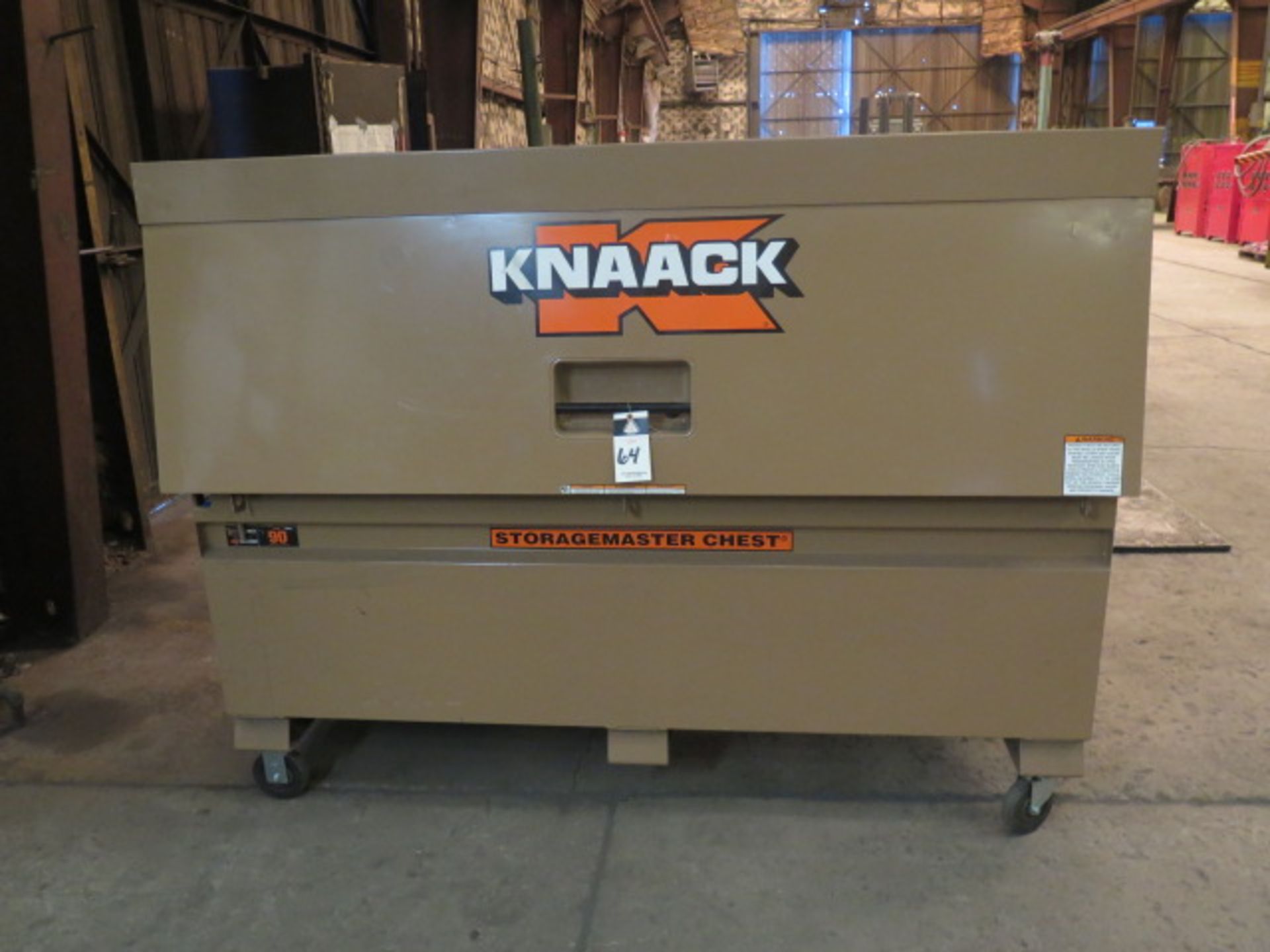 Knaack 90 "Storage Master Chest" Job Box w/ Misc Tools