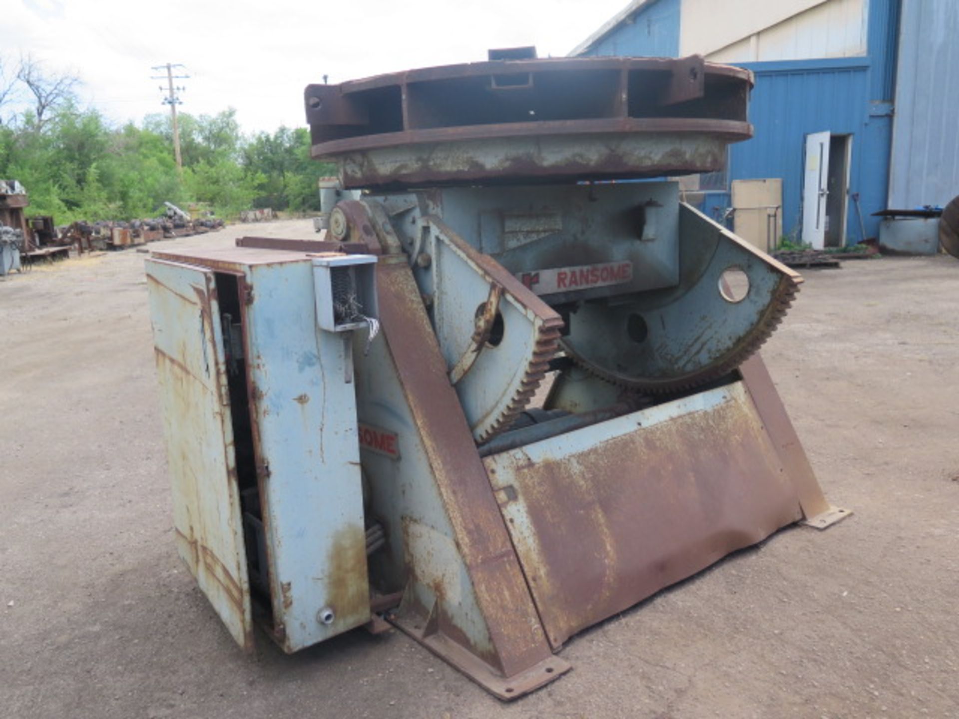 Ransome mdl. 300 T-T 30,000 Lb Cap Welding Positioner (NEEDS WORK) - Image 4 of 5