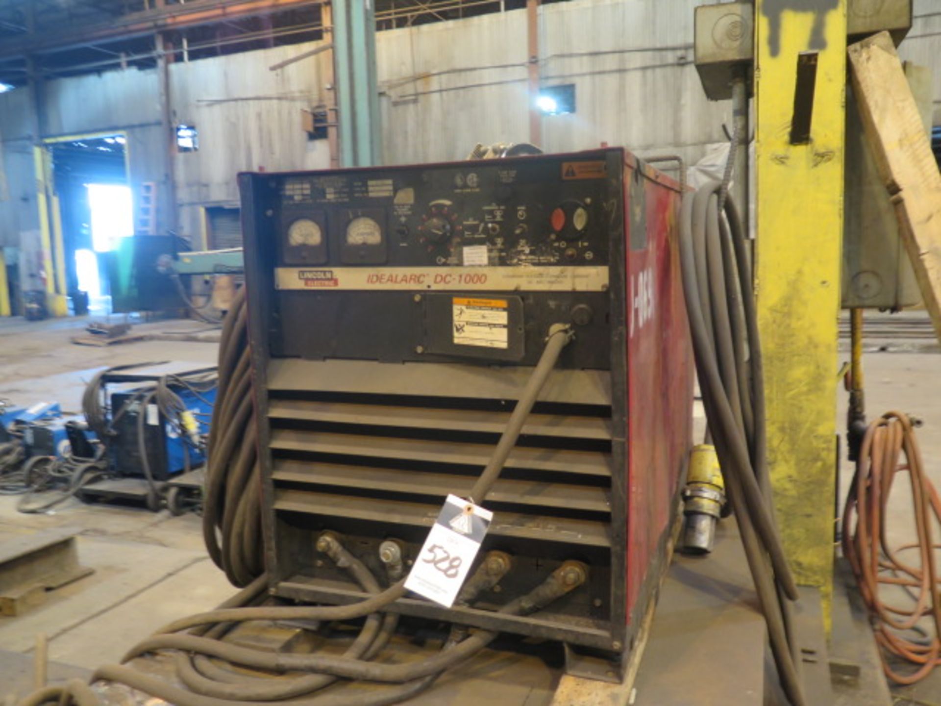 Pandjiris 18’ x12’ Welding Manipulator w/ Lincoln Idealarc DC-1000 CV-CC-DC Arc Welding Power - Image 6 of 7