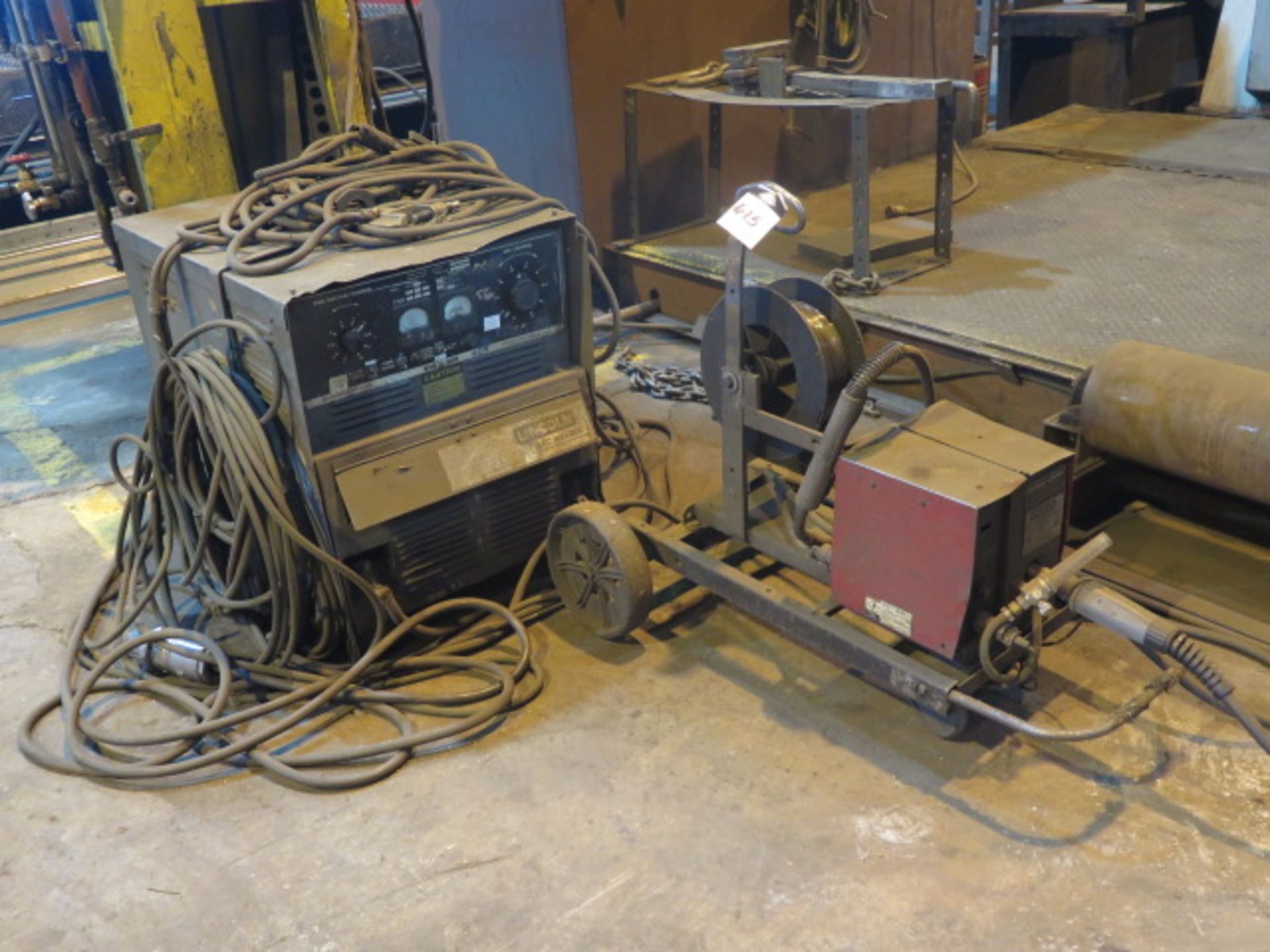 Lincoln R3S-400 CV-DC Arc Welding Power Source w/ Lincoln LN-7 Wire Feeder