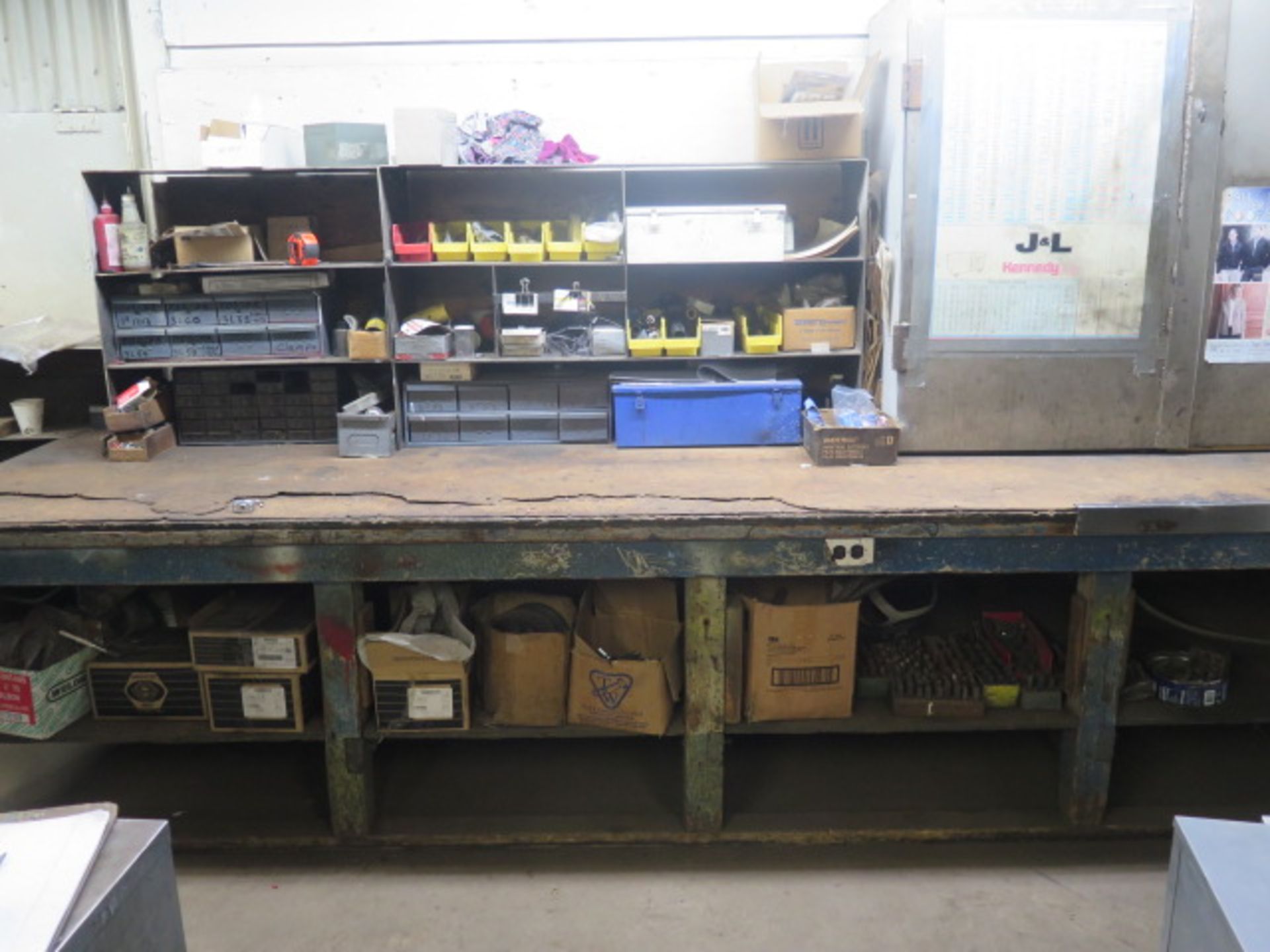 Hardware Cabinets, Repair Parts, Tables, Shelving and Shop Supplies