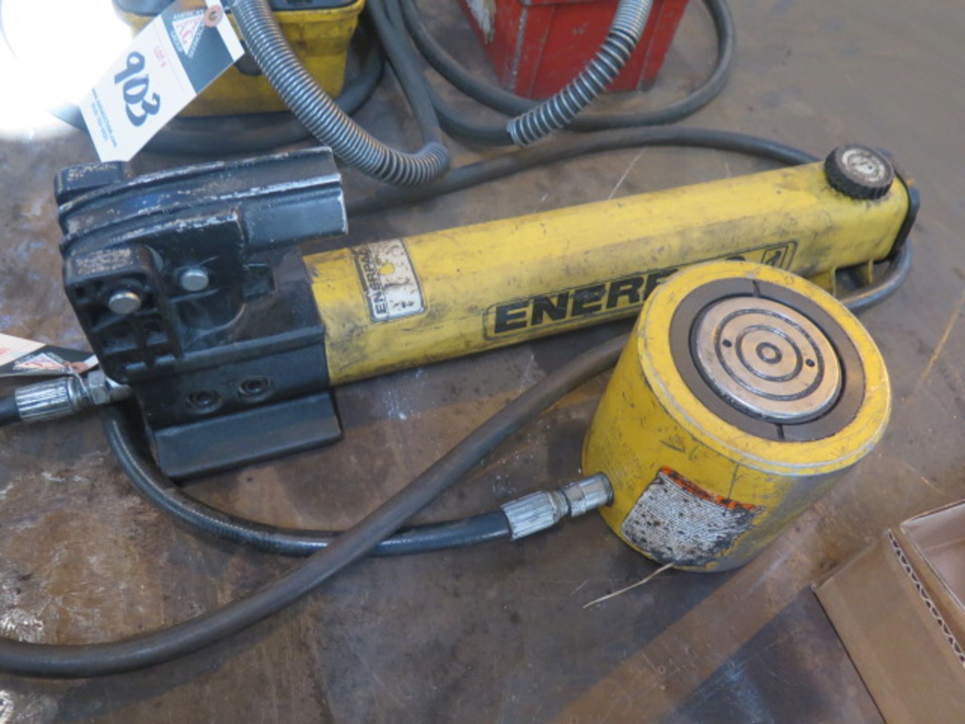 Enerpac Hydraulic Ram Set - Image 2 of 3