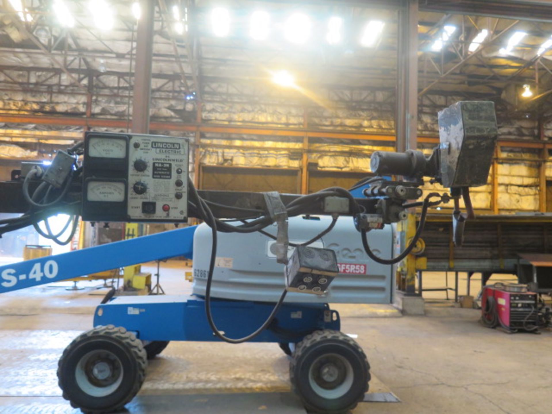 Cayuga 9’ x 10’ Welding Manipulator s/n 30A40 w/ Lincoln Idealarc DC-600 VV-CV-DC Welding Power - Image 3 of 7