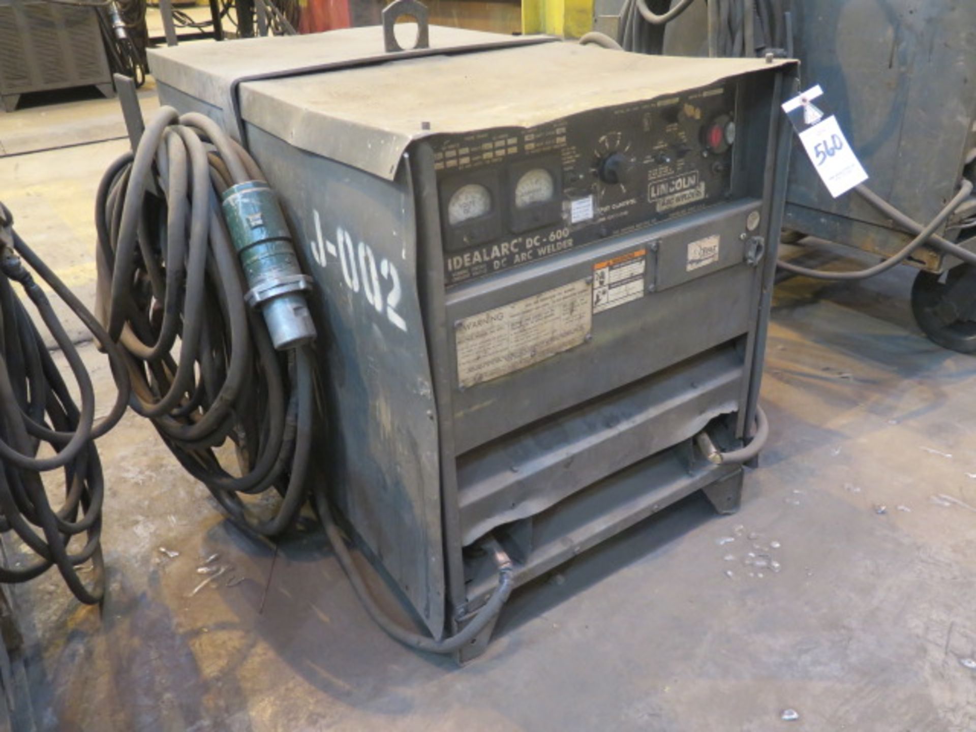 Lincoln Idealarc DC-600 VV-CV DC Arc Welding Power Source