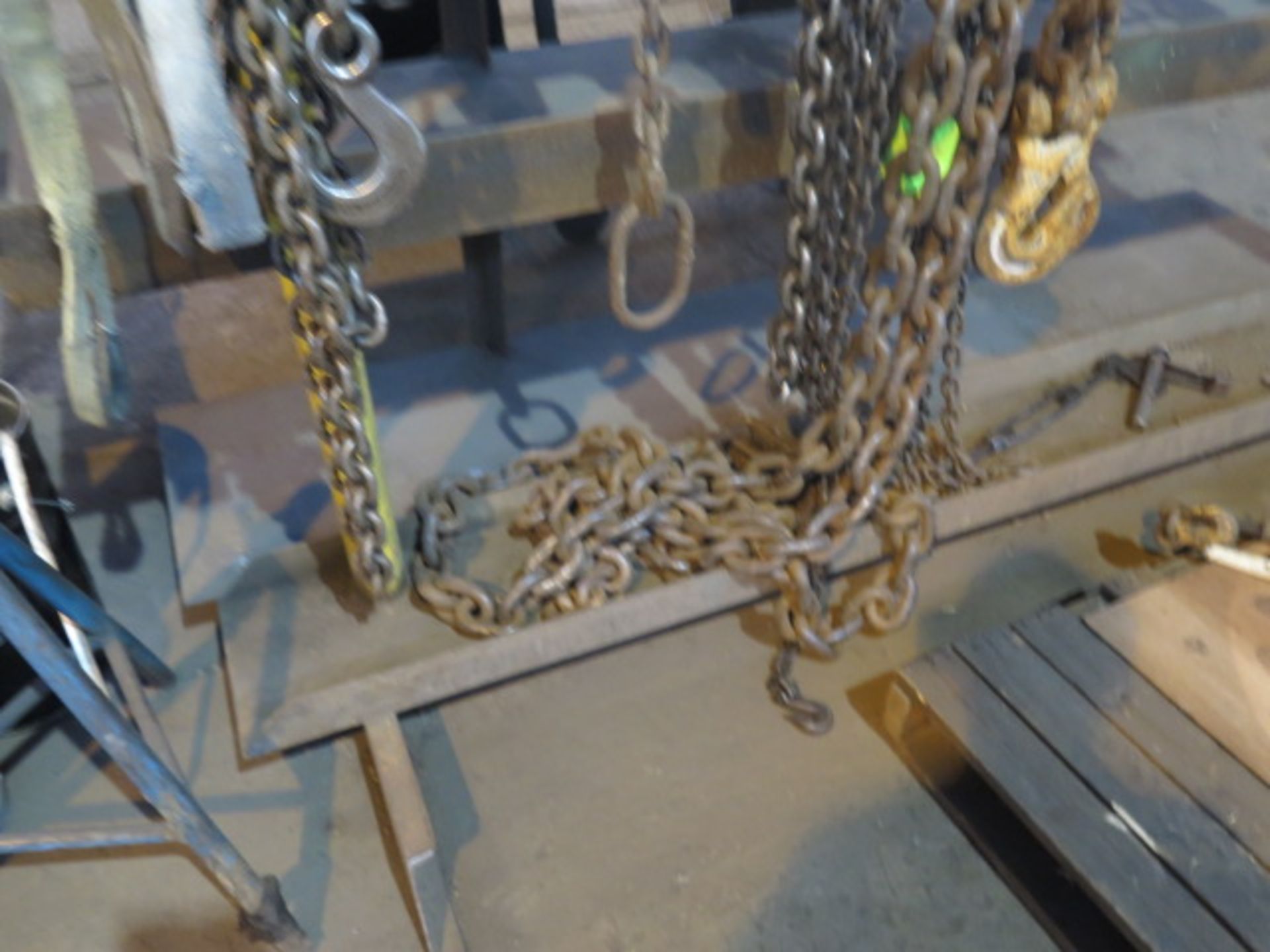 Chain Slings and Rack - Image 2 of 3