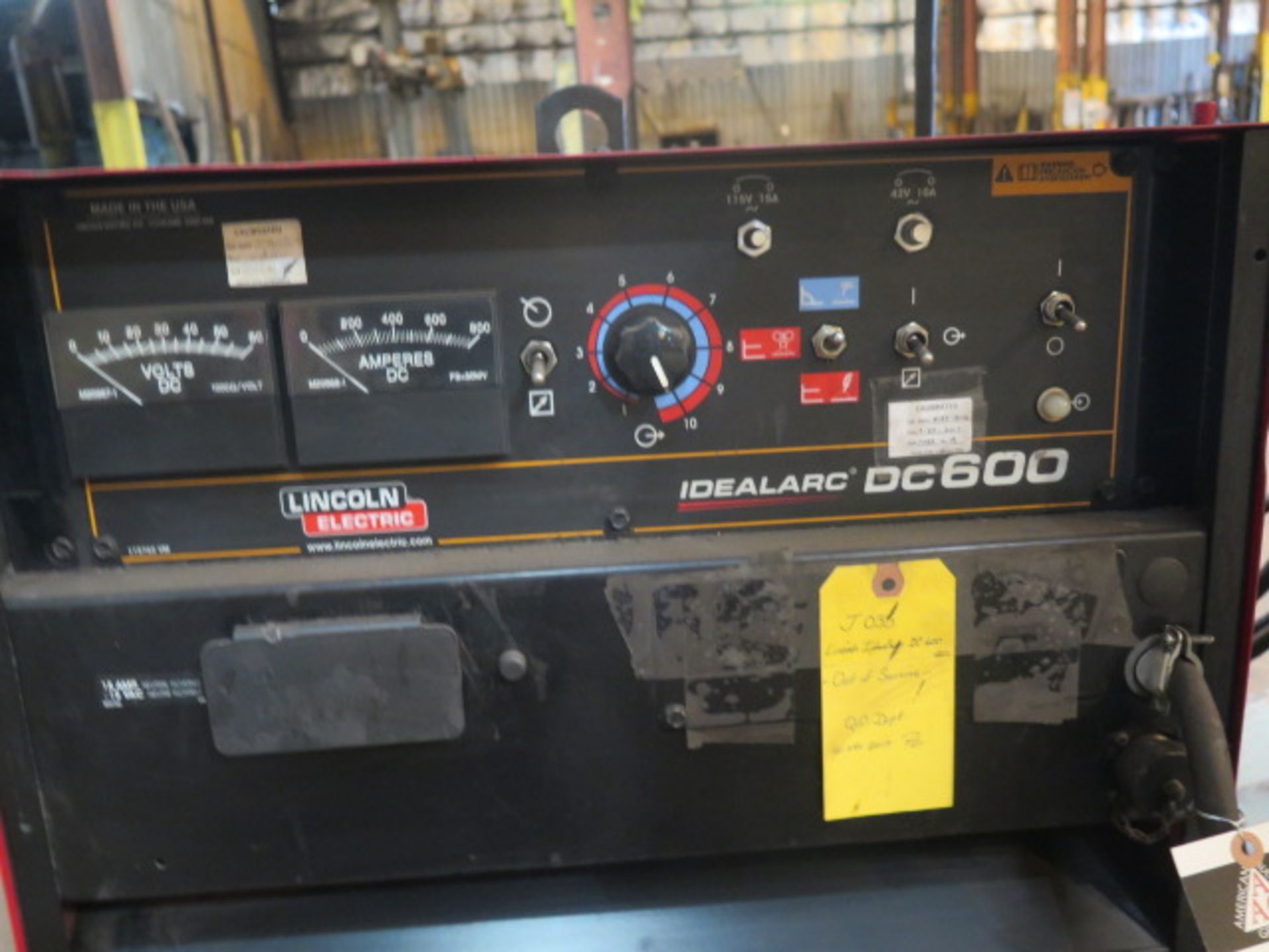 Cayuga 9’ x 10’ Welding Manipulator s/n 30A40 w/ Lincoln Idealarc DC-600 VV-CV-DC Welding Power - Image 7 of 7