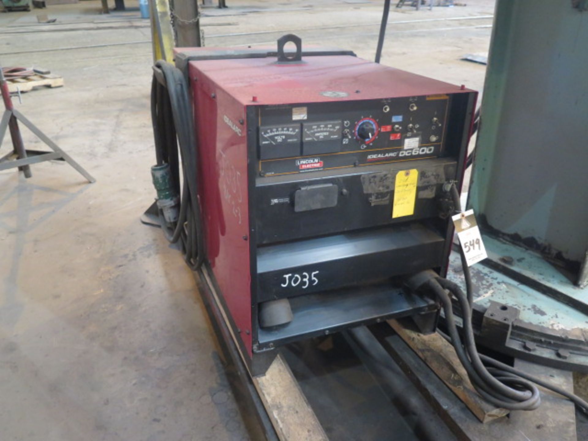 Cayuga 9’ x 10’ Welding Manipulator s/n 30A40 w/ Lincoln Idealarc DC-600 VV-CV-DC Welding Power - Image 6 of 7