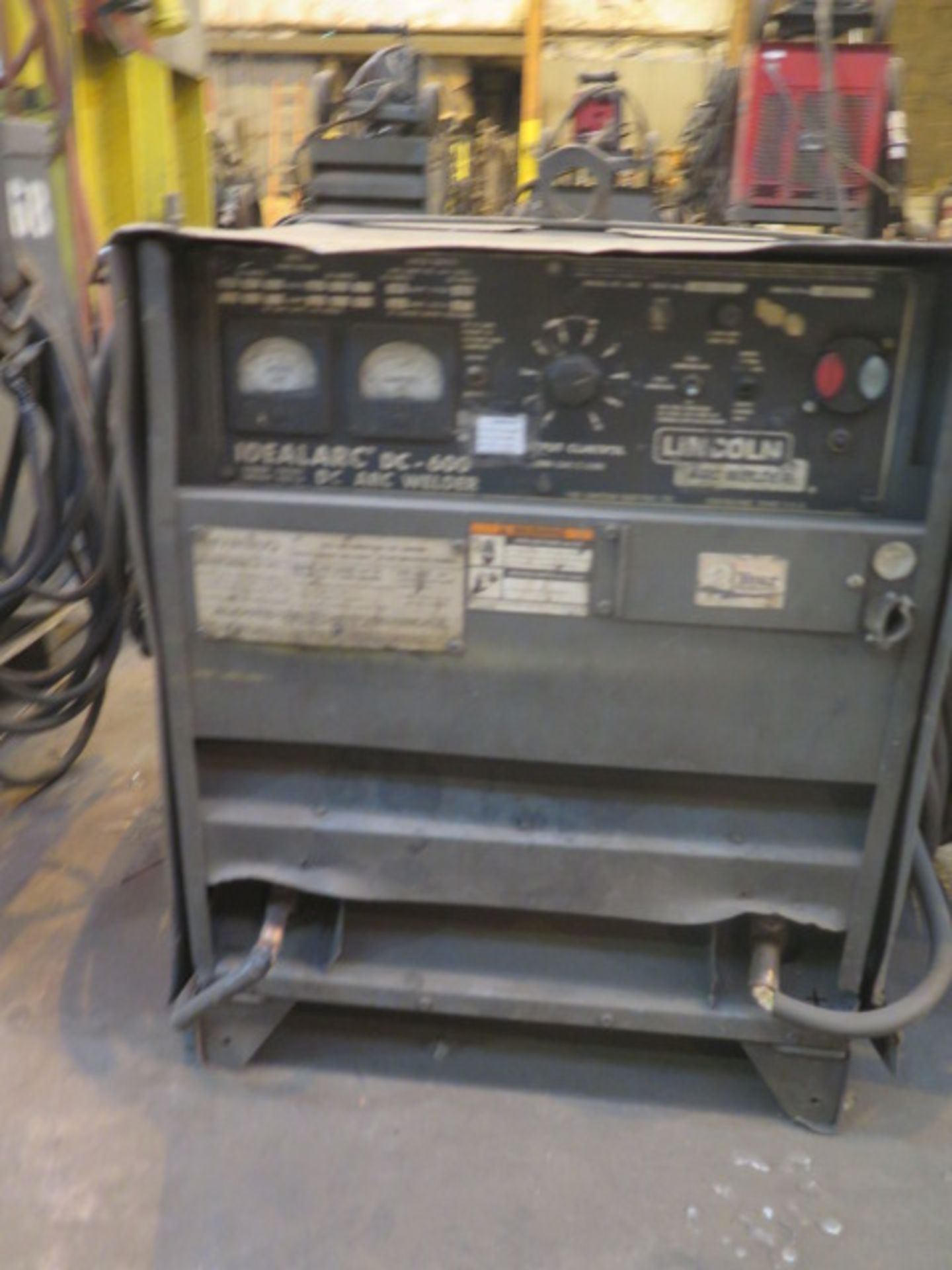 Lincoln Idealarc DC-600 VV-CV DC Arc Welding Power Source - Image 2 of 4