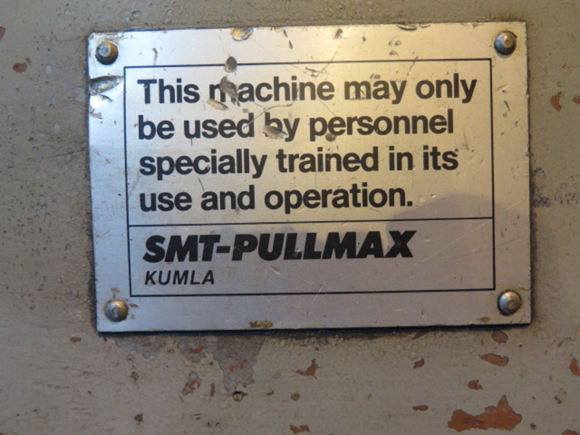 Pullmax KUMLA 10’ x ½” Double Initial Pinch Hydraulic Plate Roll s/n 4471 w/ 15” Rolls - Image 13 of 14