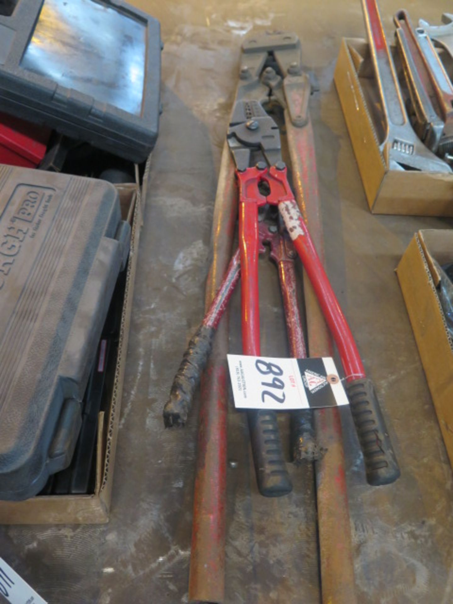 Bolt Cutters and Krimping Tool