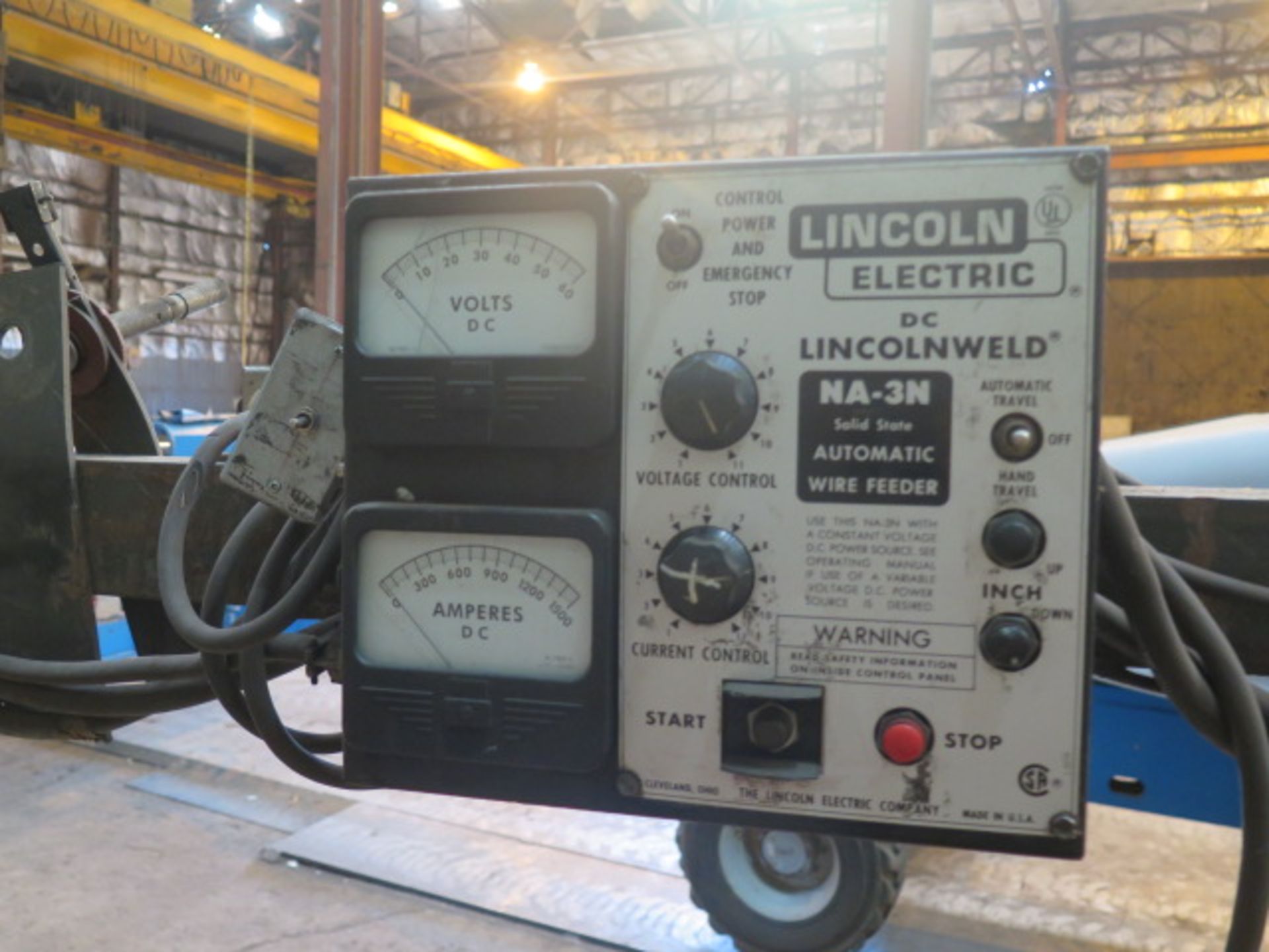 Cayuga 9’ x 10’ Welding Manipulator s/n 30A40 w/ Lincoln Idealarc DC-600 VV-CV-DC Welding Power - Image 5 of 7