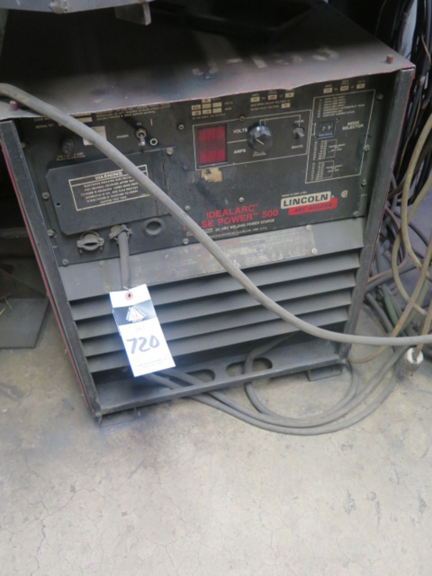 Lincoln Idealarc Power Pulse 500 CV-DC Arc Welding Power Source w/ Lincoln LN-7 Wire Feeder