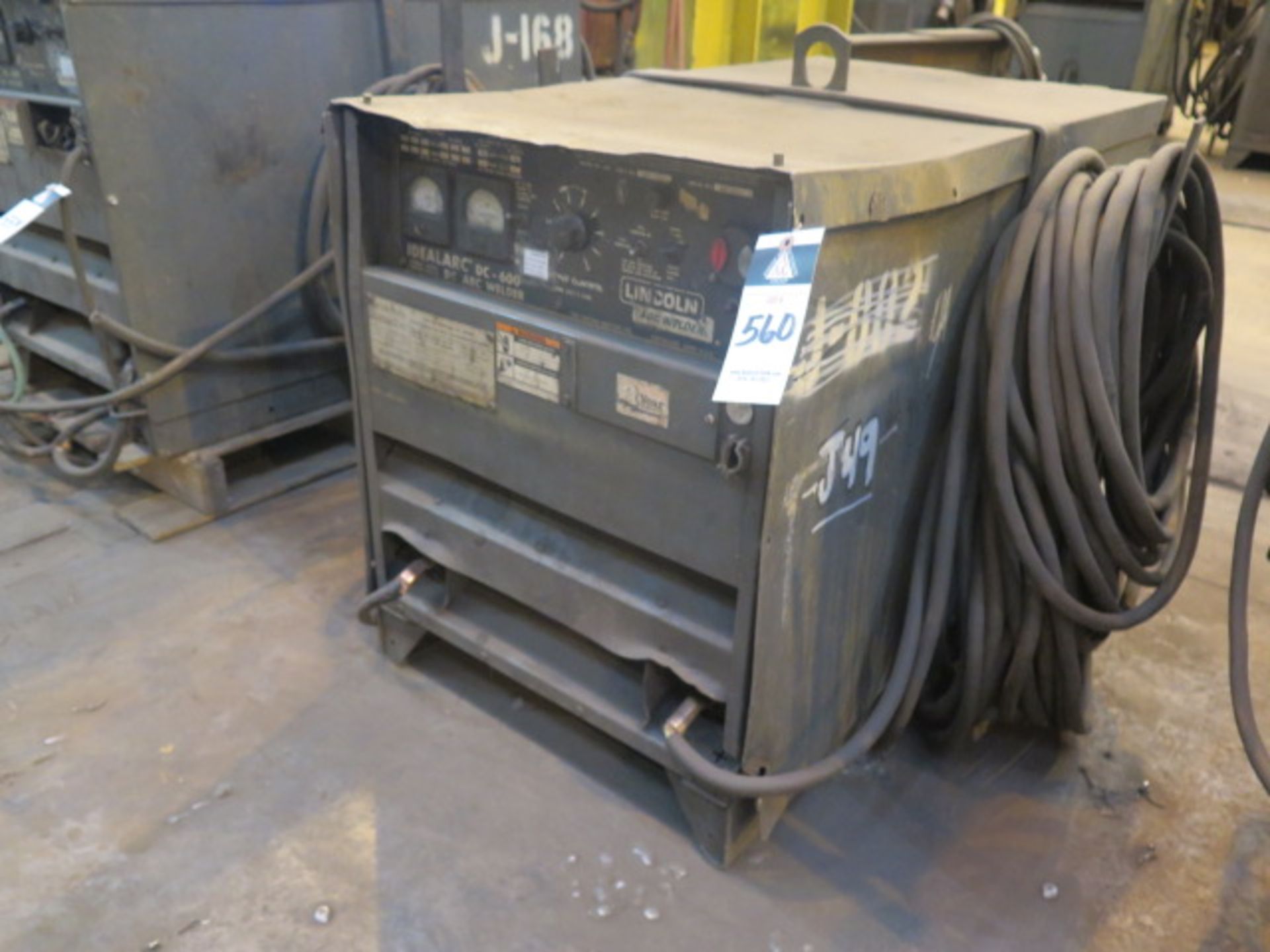 Lincoln Idealarc DC-600 VV-CV DC Arc Welding Power Source - Image 3 of 4