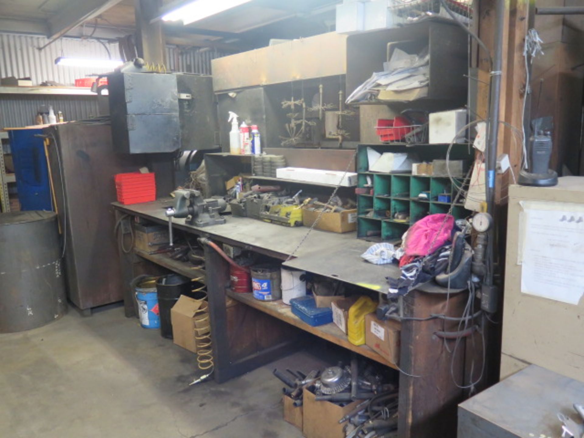 Hardware Cabinets, Repair Parts, Tables, Shelving and Shop Supplies - Image 4 of 14