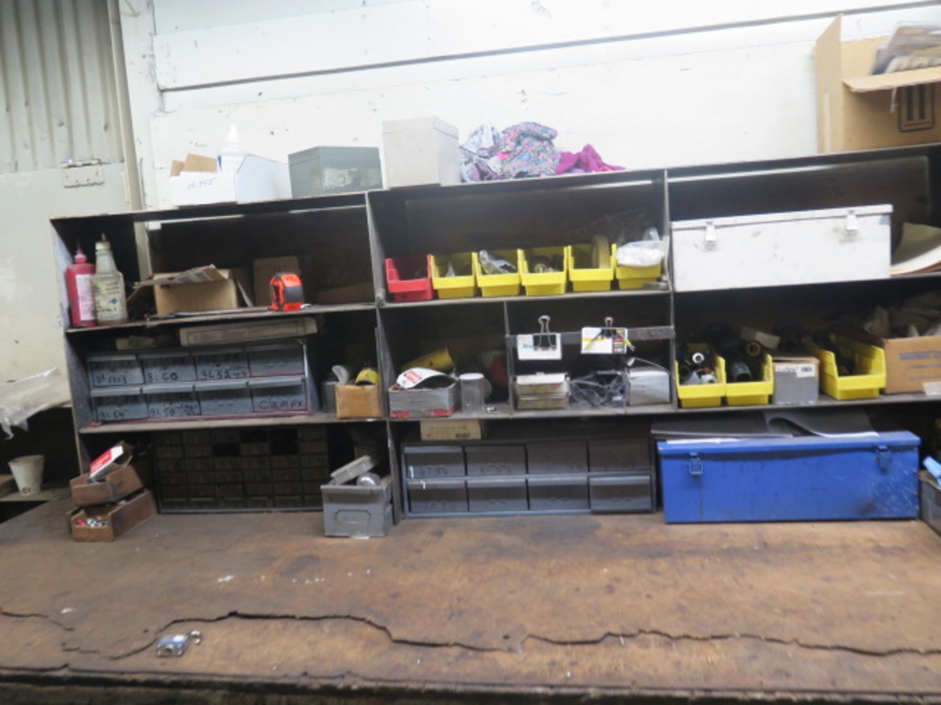 Hardware Cabinets, Repair Parts, Tables, Shelving and Shop Supplies - Image 2 of 14