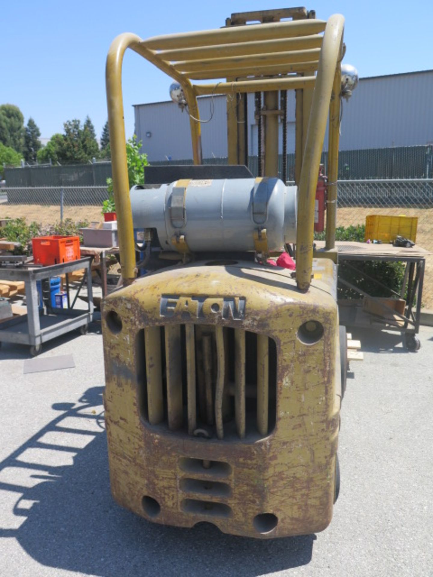 Yale / Eaton L83C050SAS102 5000 Lb Cap LPG Forklift s/n P-361604 w/ 2-Stage Mast, 180” Lift - Image 4 of 6