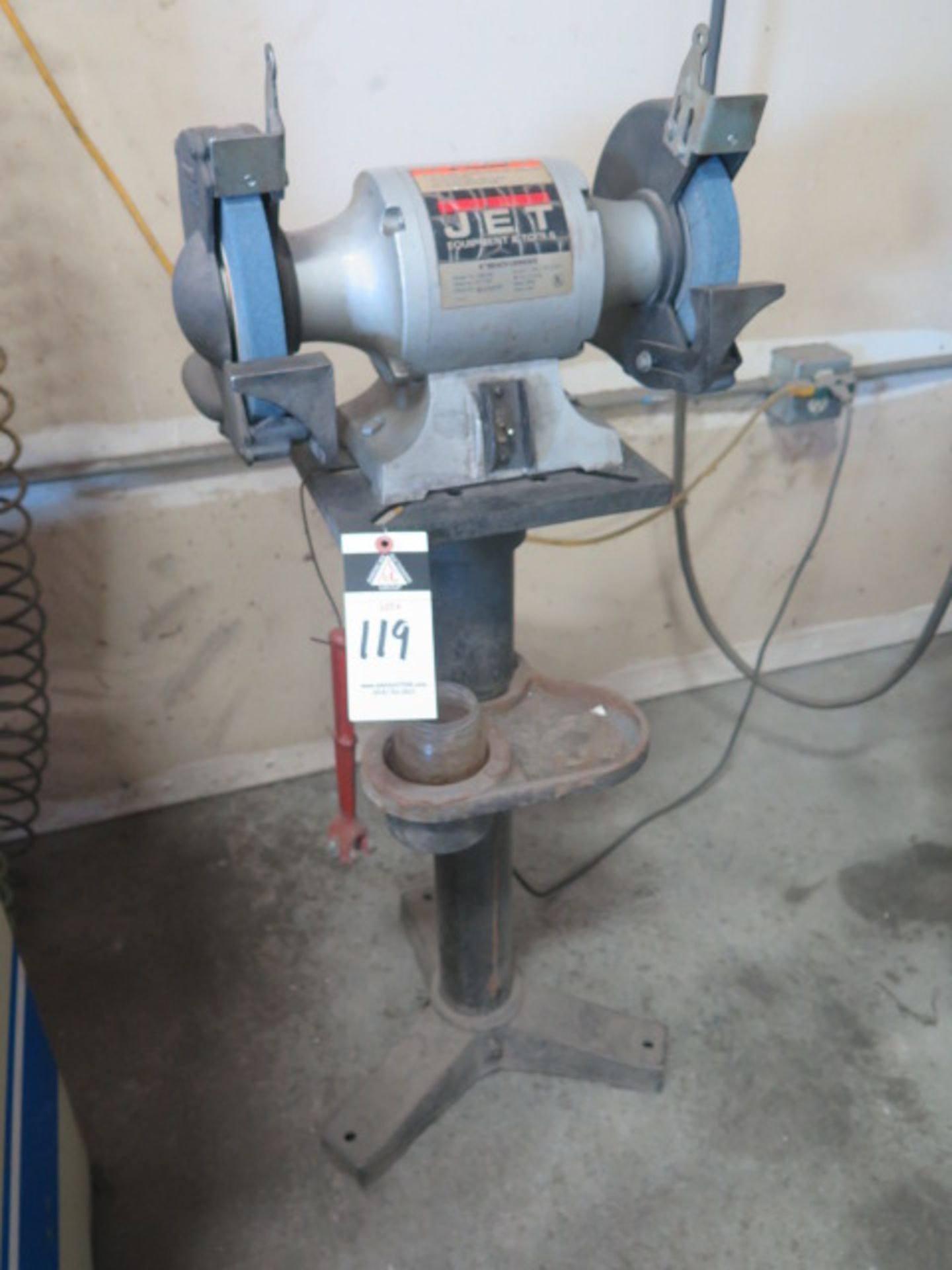 Jet 8” Pedestal Grinder