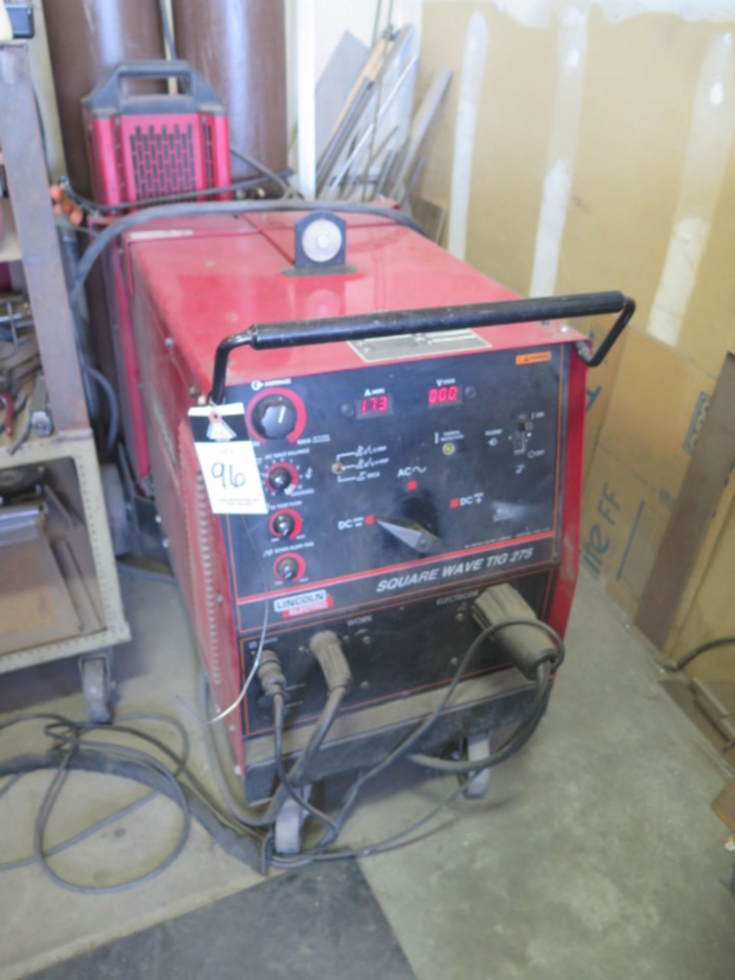 Lincoln Square Wave TIG 275 Arc Welding Power Source s/n U1000700257 w/ Lincoln Cooling System