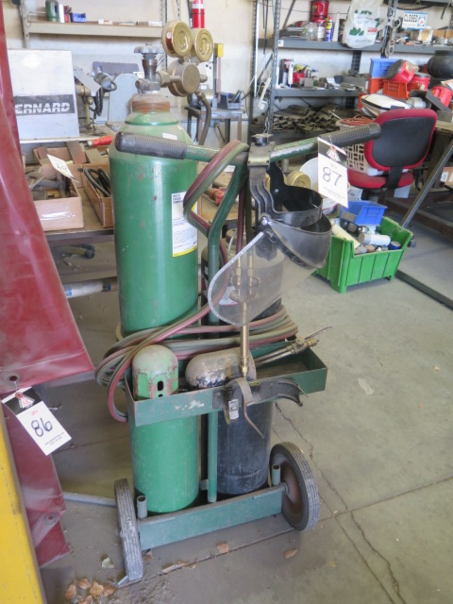 Welding Torch Cart w/ Acces